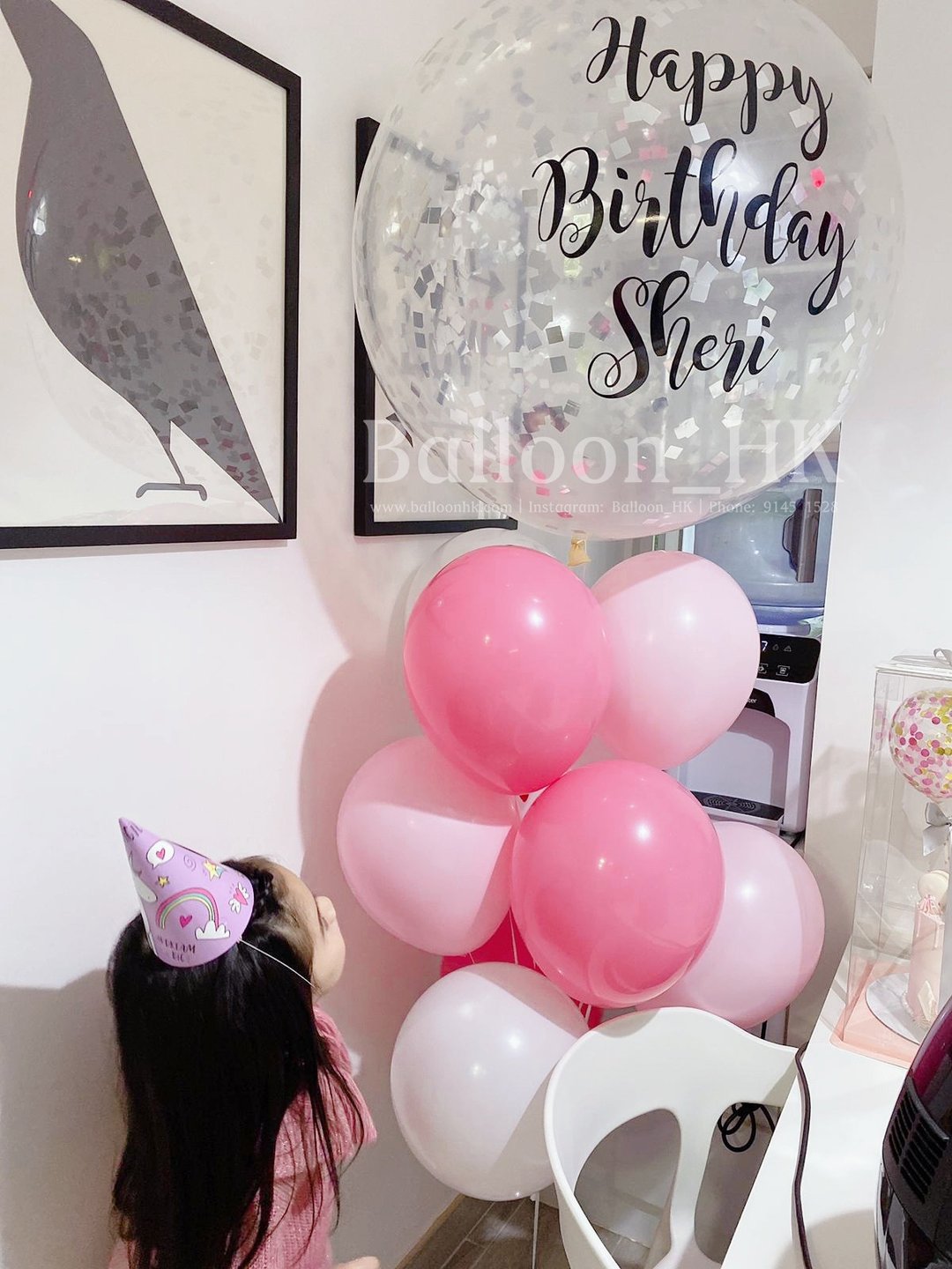 兒童生日氣球|居家派對|Party佈置|BalloonHK