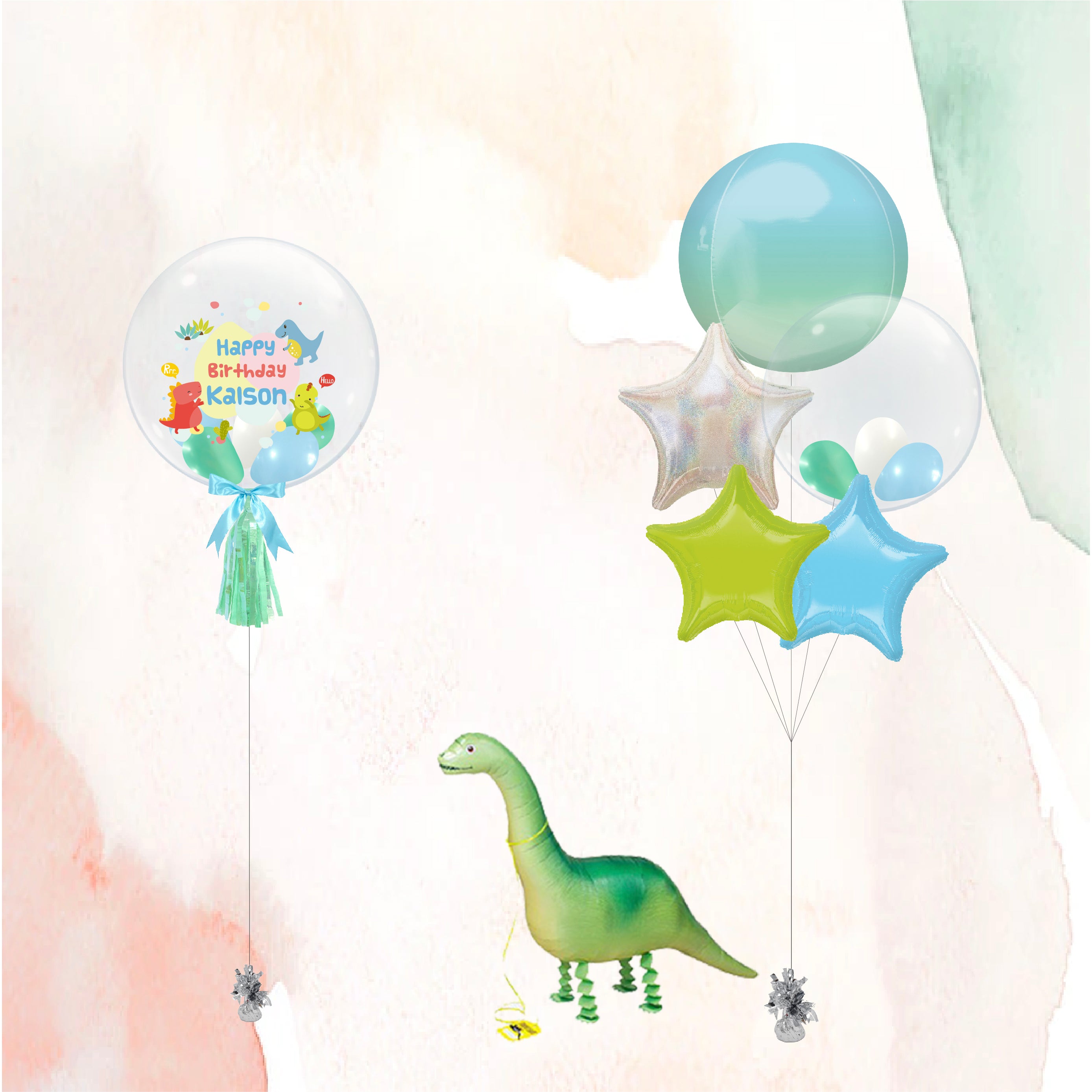 兒童生日氣球|兒童派對氣球|恐龍氣球|BalloonHK