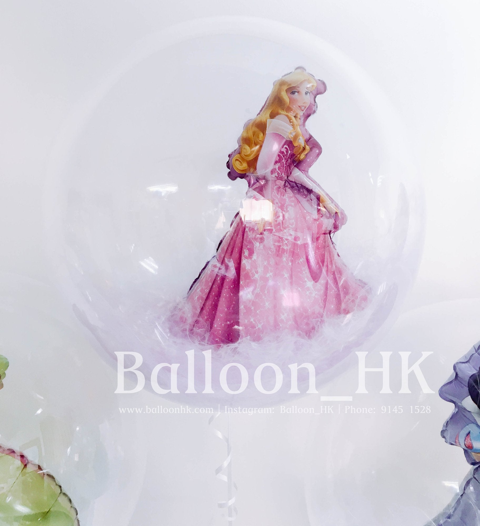 迪士尼公主氣球|兒童派對氣球|卡通氣球|BalloonHK