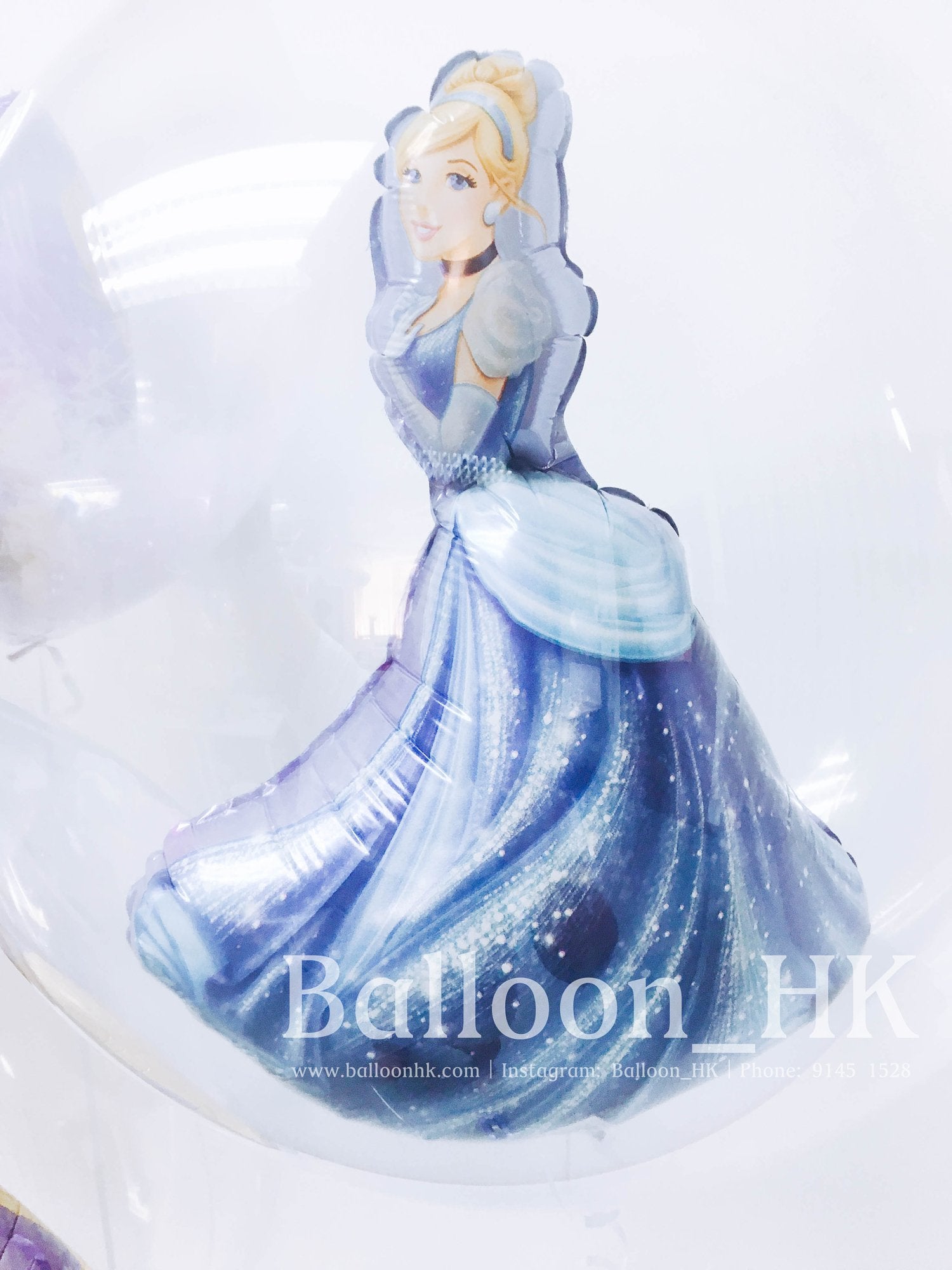 灰姑娘氣球|兒童派對氣球|卡通氣球|Balloon HK