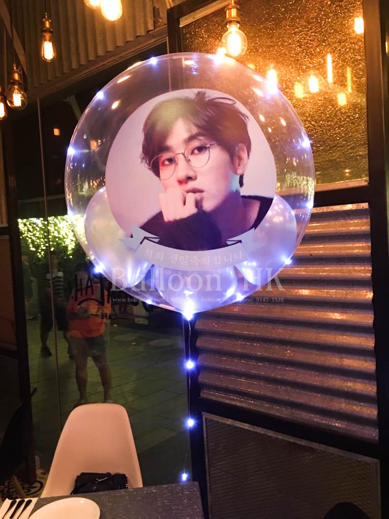 透明波中波|LED氣球|相片氣球|BALLOON HK 氣球專門店