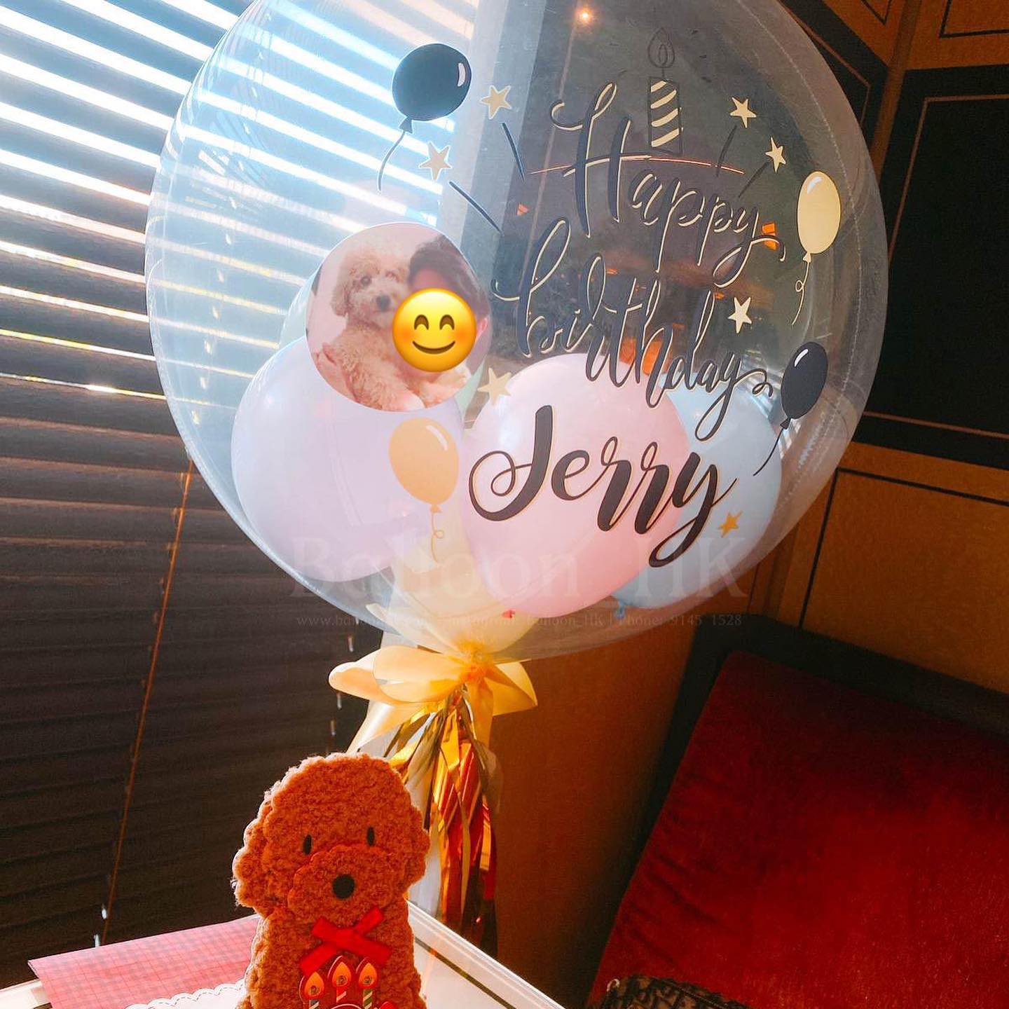 透明波中波|生日氣球|BALLOON HK 氣球專門店