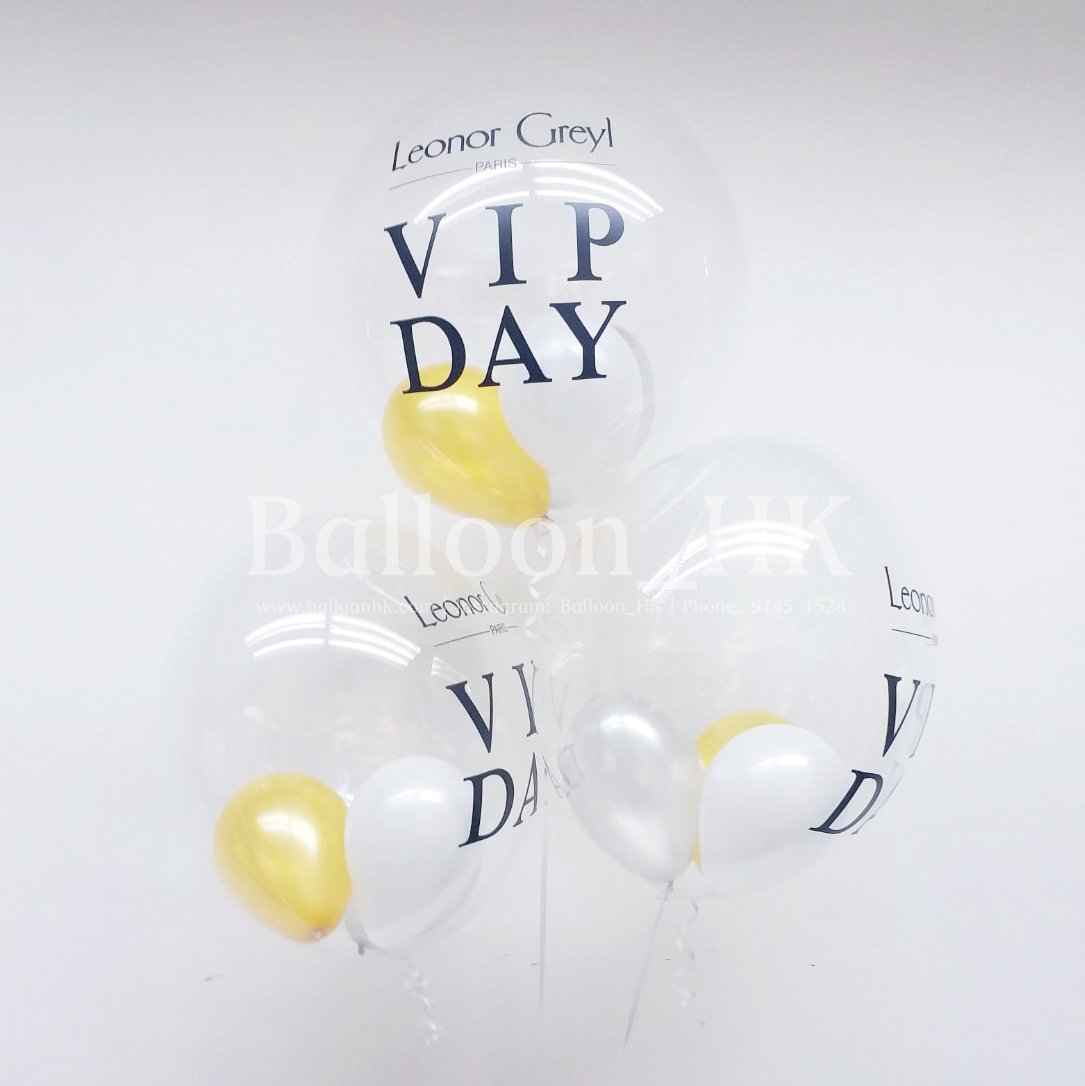 水晶波中波|Logo印刷氣球|BALLOON HK 氣球專門店
