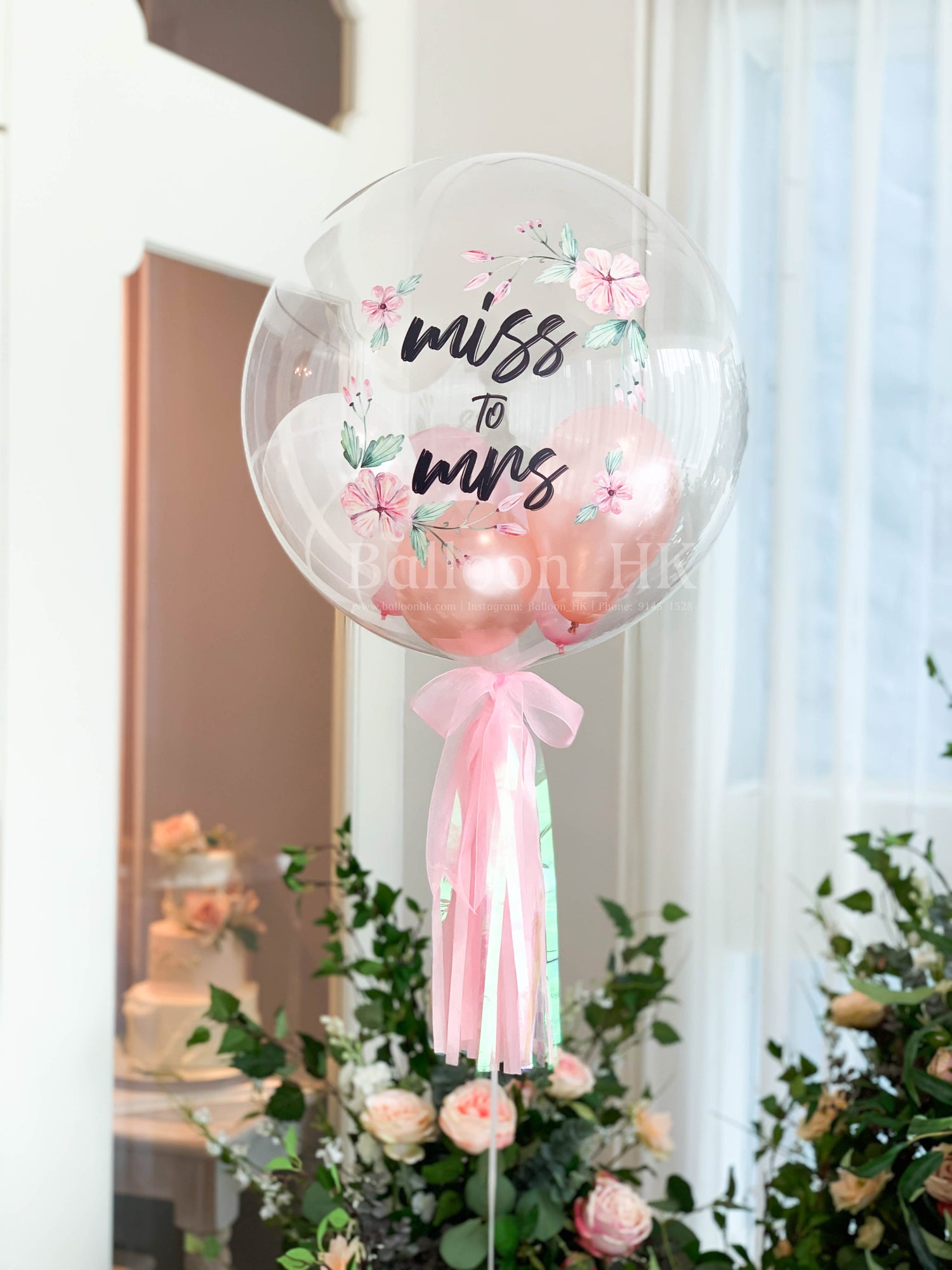 透明波中波|婚前派對氣球| Message氣球| BALLOON HK 氣球專門店