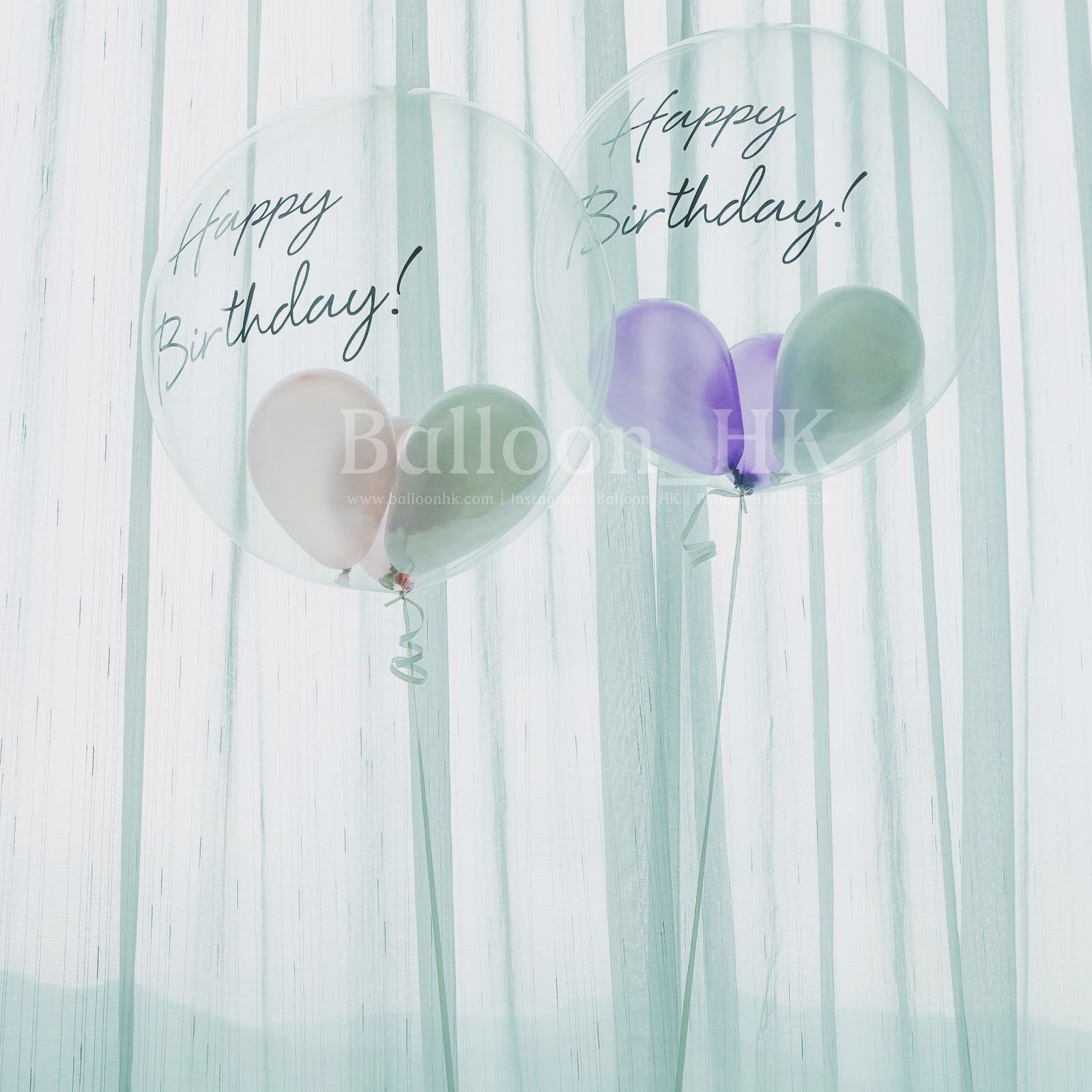 水晶波中波|Message氣球| 生日氣球| BALLOON HK 氣球專門店