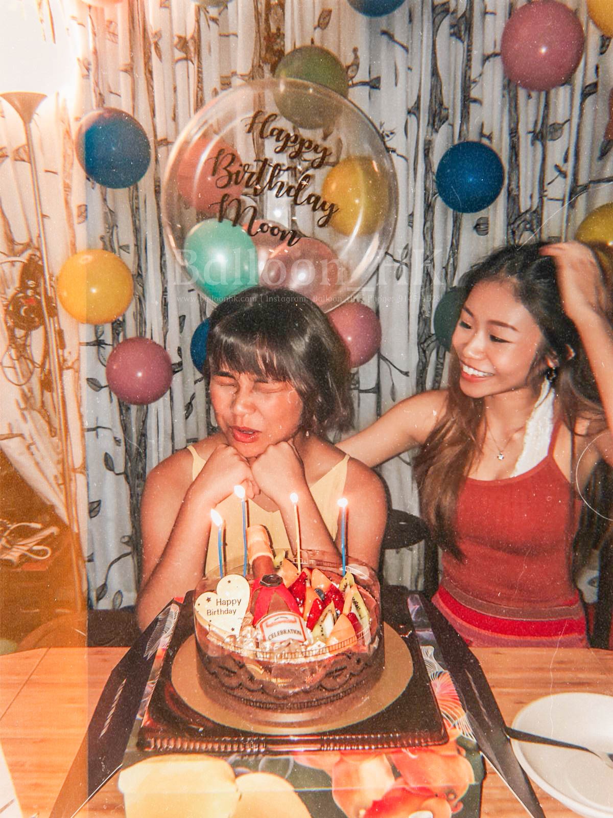 水晶波中波|Message氣球| 生日氣球| BALLOON HK 氣球專門店