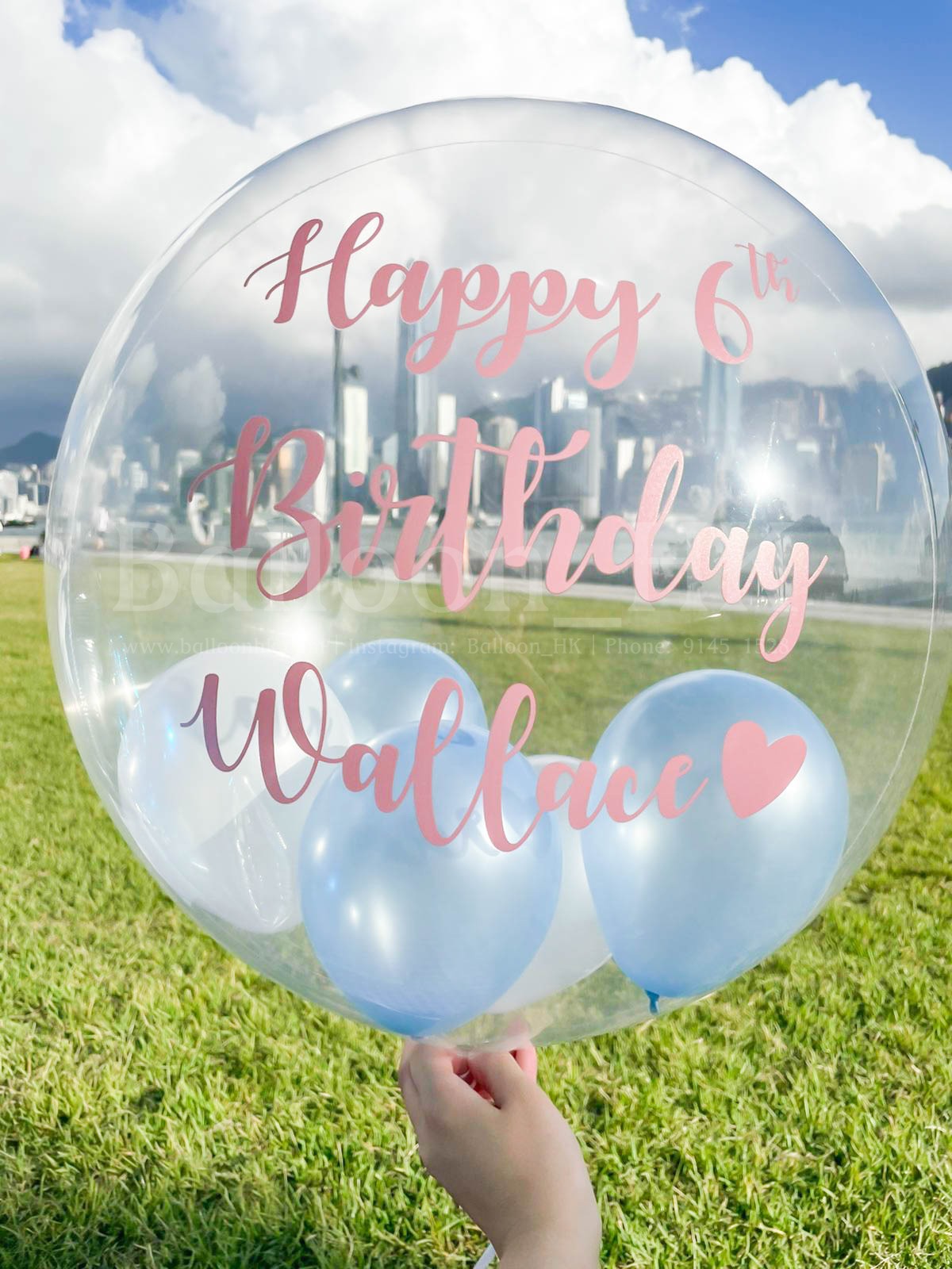 水晶波中波|Message氣球| 生日氣球| BALLOON HK 氣球專門店