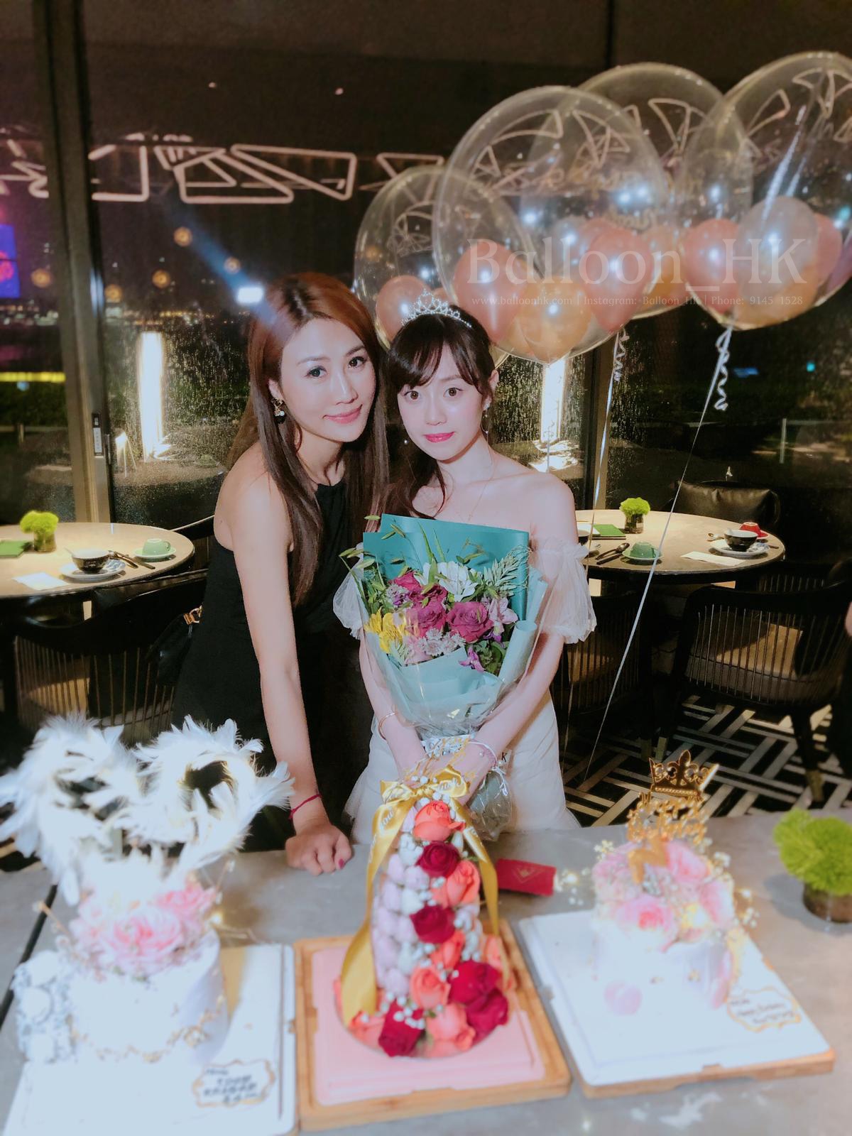 透明波中波|小氣球|BALLOON HK 氣球專門店
