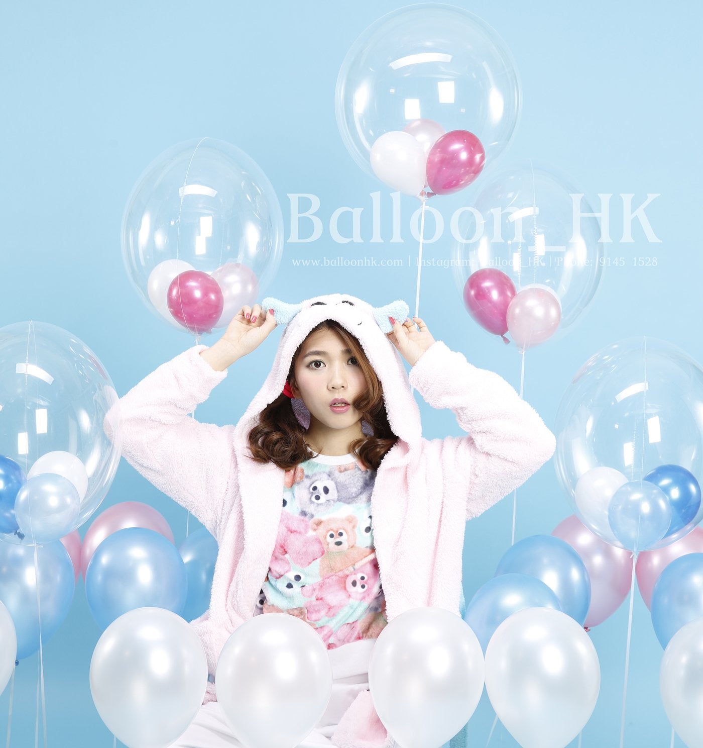 透明波中波|小氣球|BALLOON HK 氣球專門店