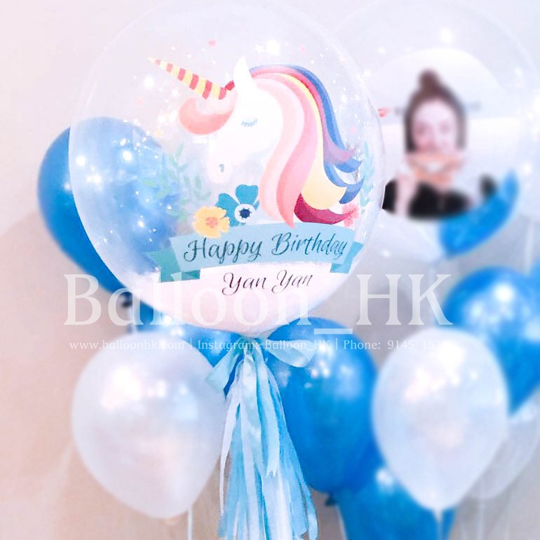 透明羽毛氣球|Message氣球|生日氣球|BALLOON HK 氣球專門店