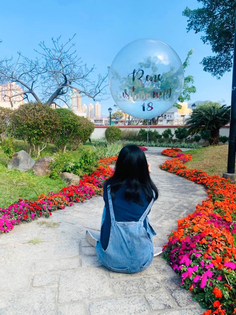 透明羽毛氣球|羽毛球| Message氣球| BALLOON HK 氣球專門店