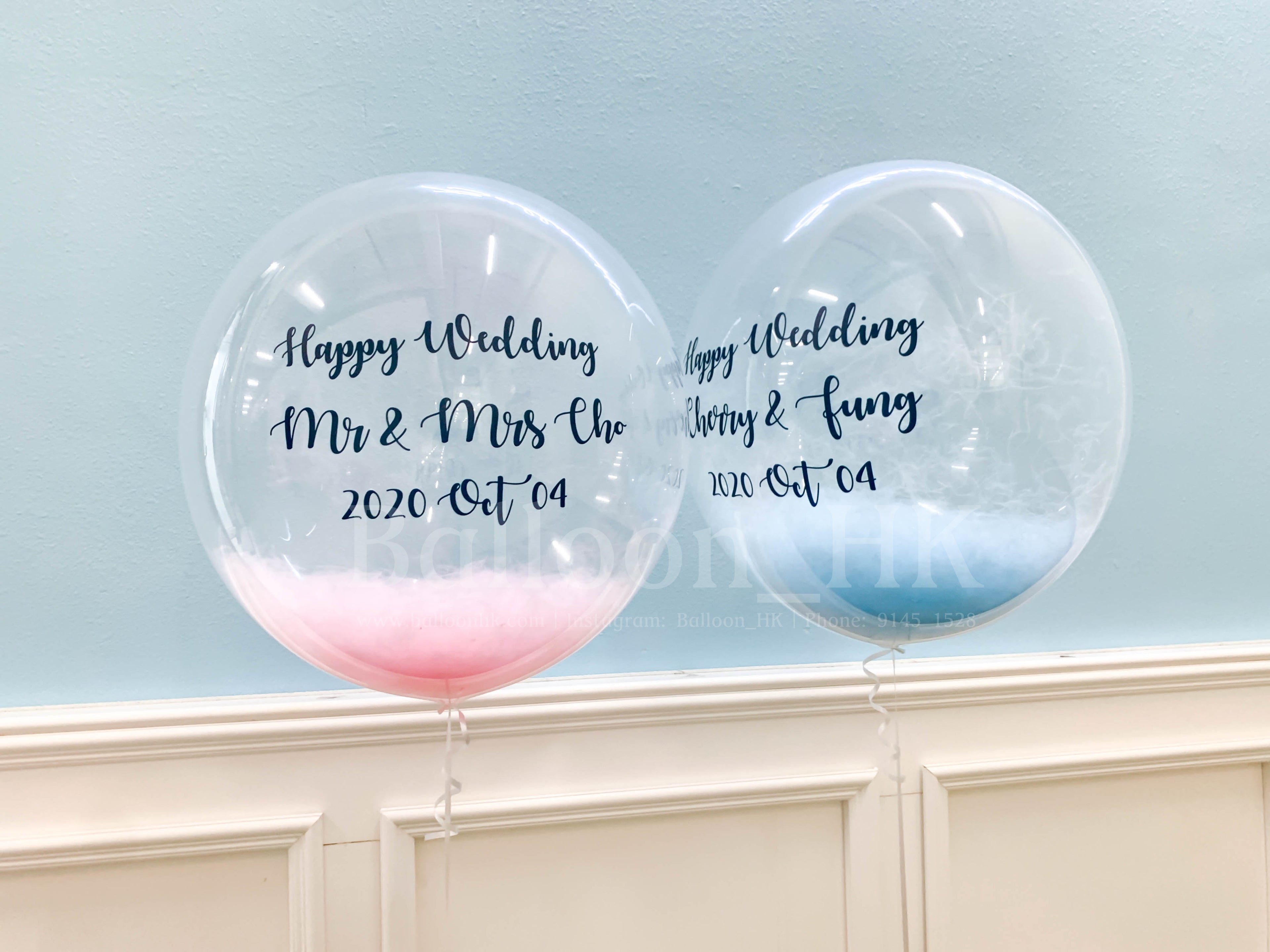 婚禮裝飾氣球|婚禮氣球|婚禮佈置|BALLOONHK 氣球專門店