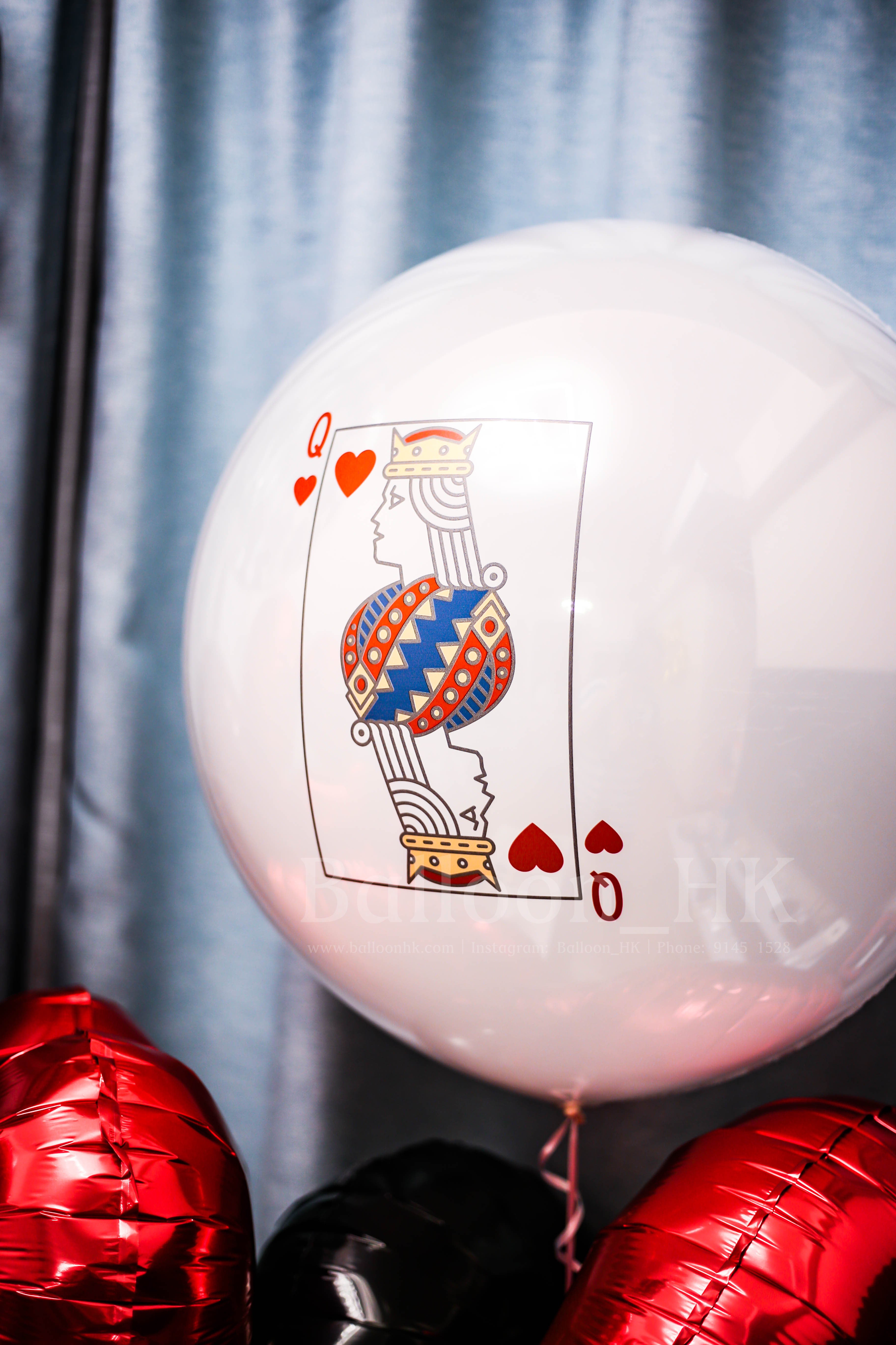 水晶波中橡膠|Alice in the Wonderland| BALLOON HK 氣球專門店