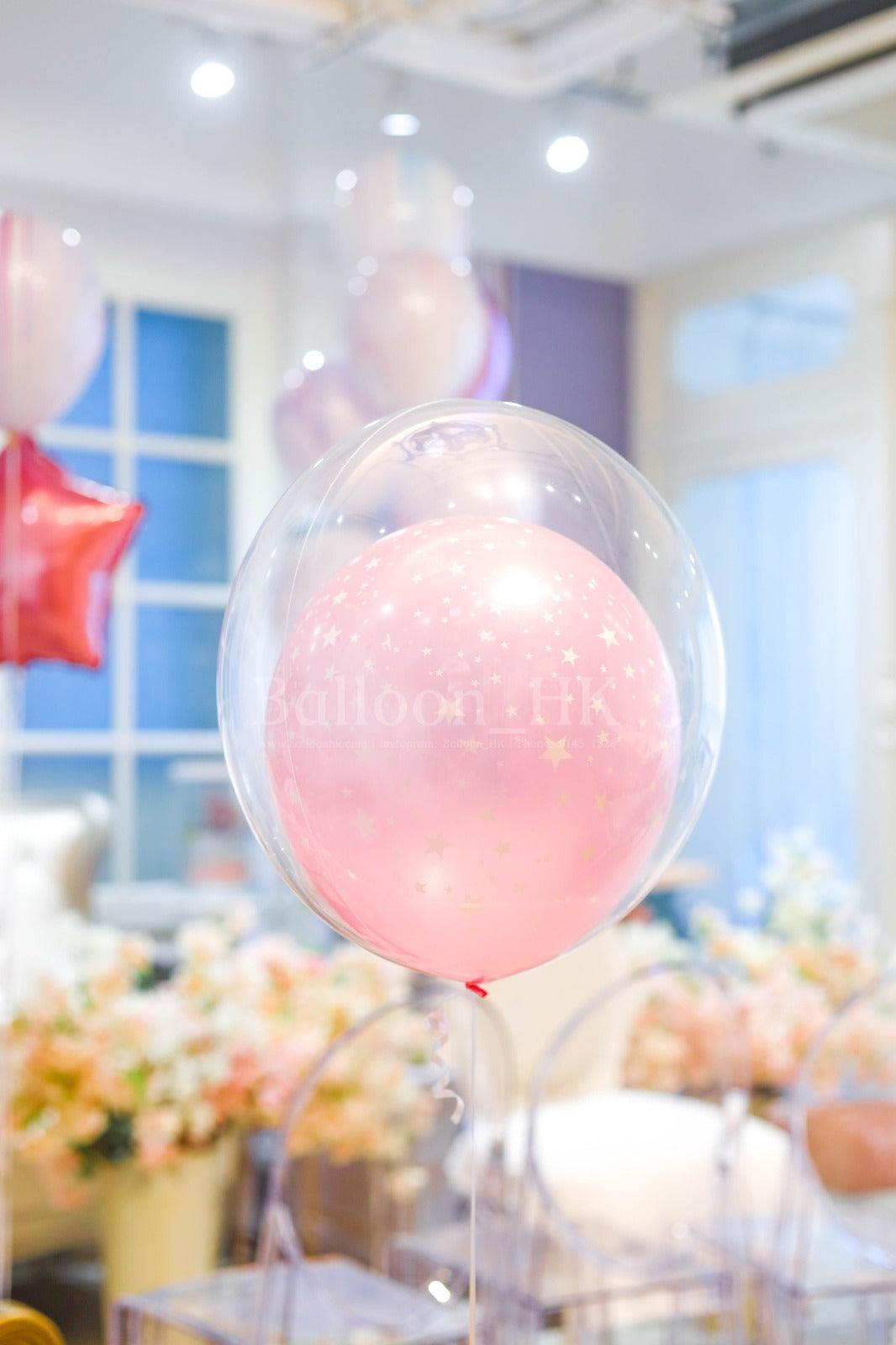 水晶波中橡膠| BALLOON HK 氣球專門店