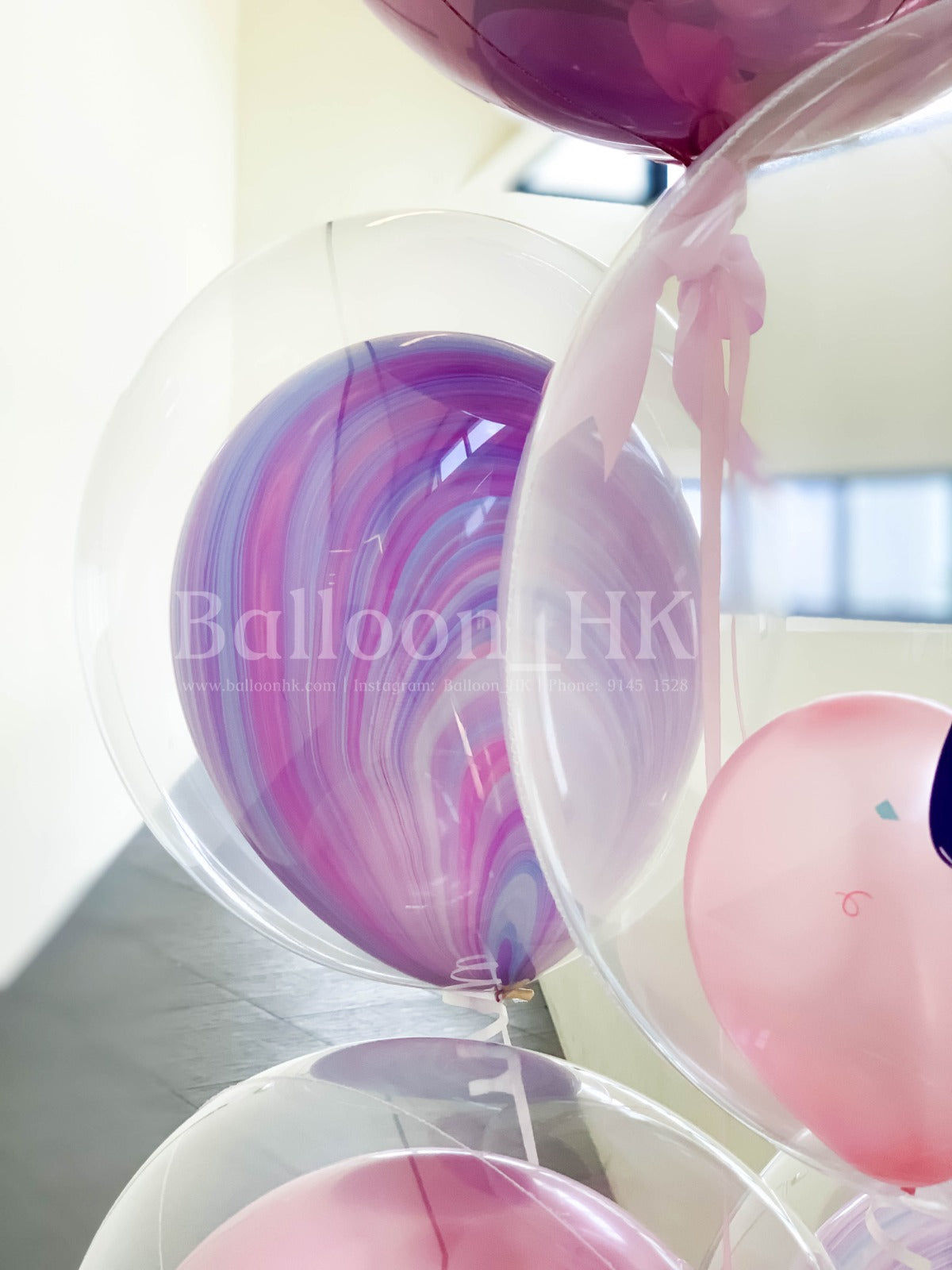 水晶波中橡膠| BALLOON HK 氣球專門店