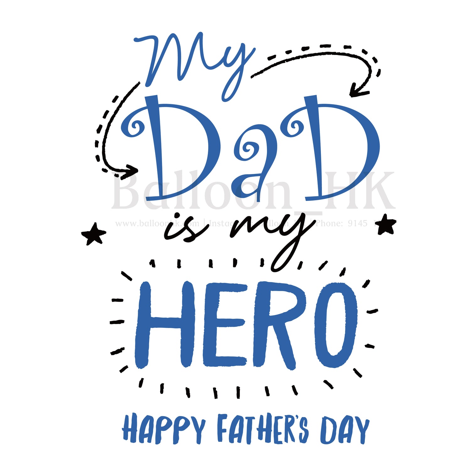 彩印 Template - 父親節