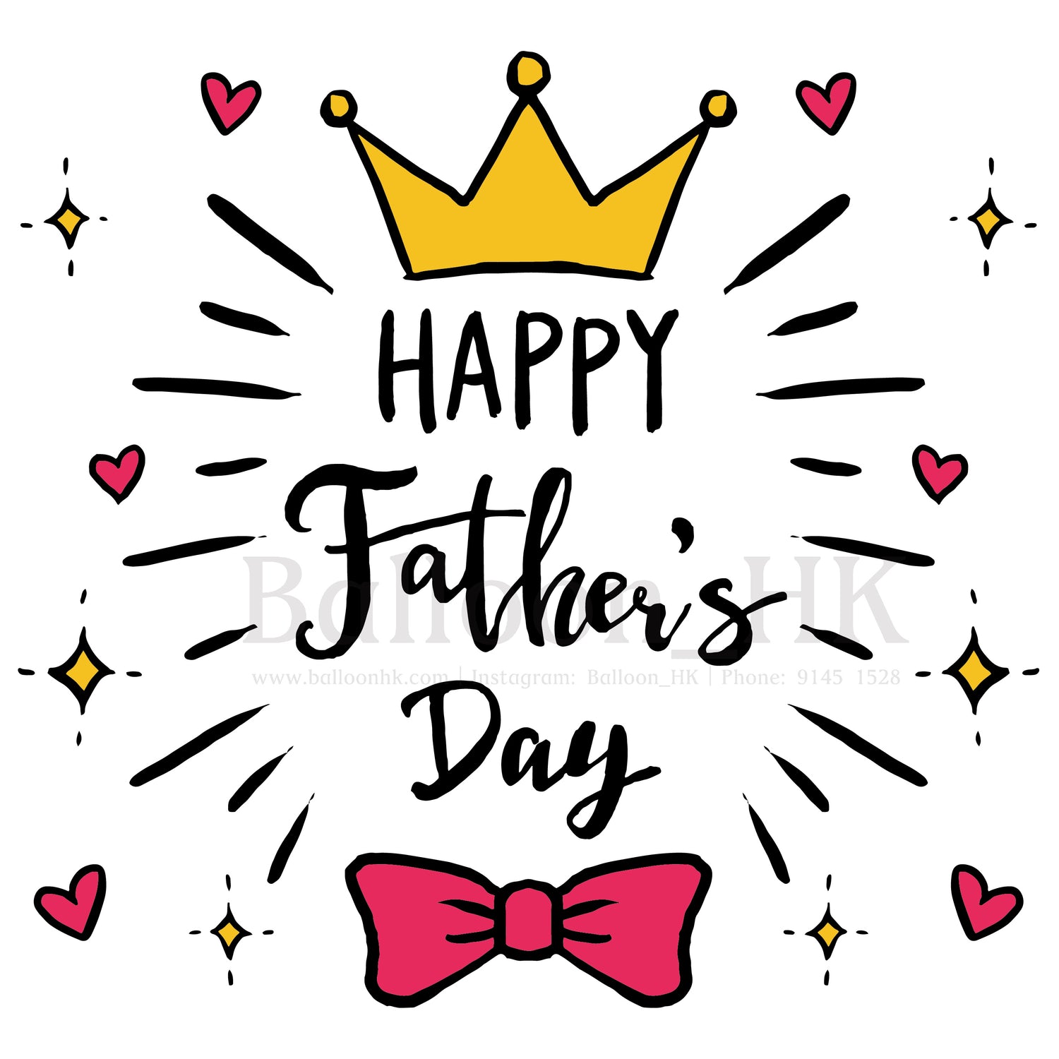 彩印 Template - 父親節