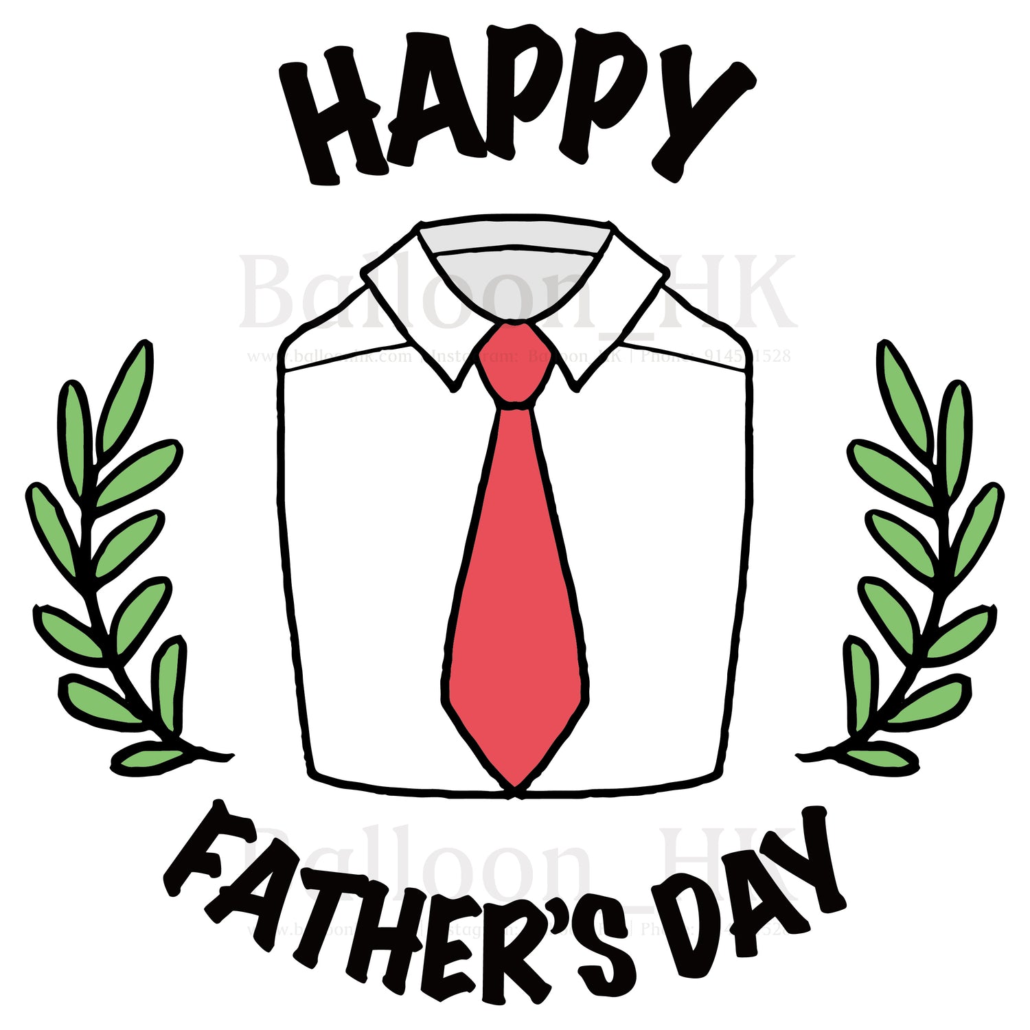 彩印 Template - 父親節