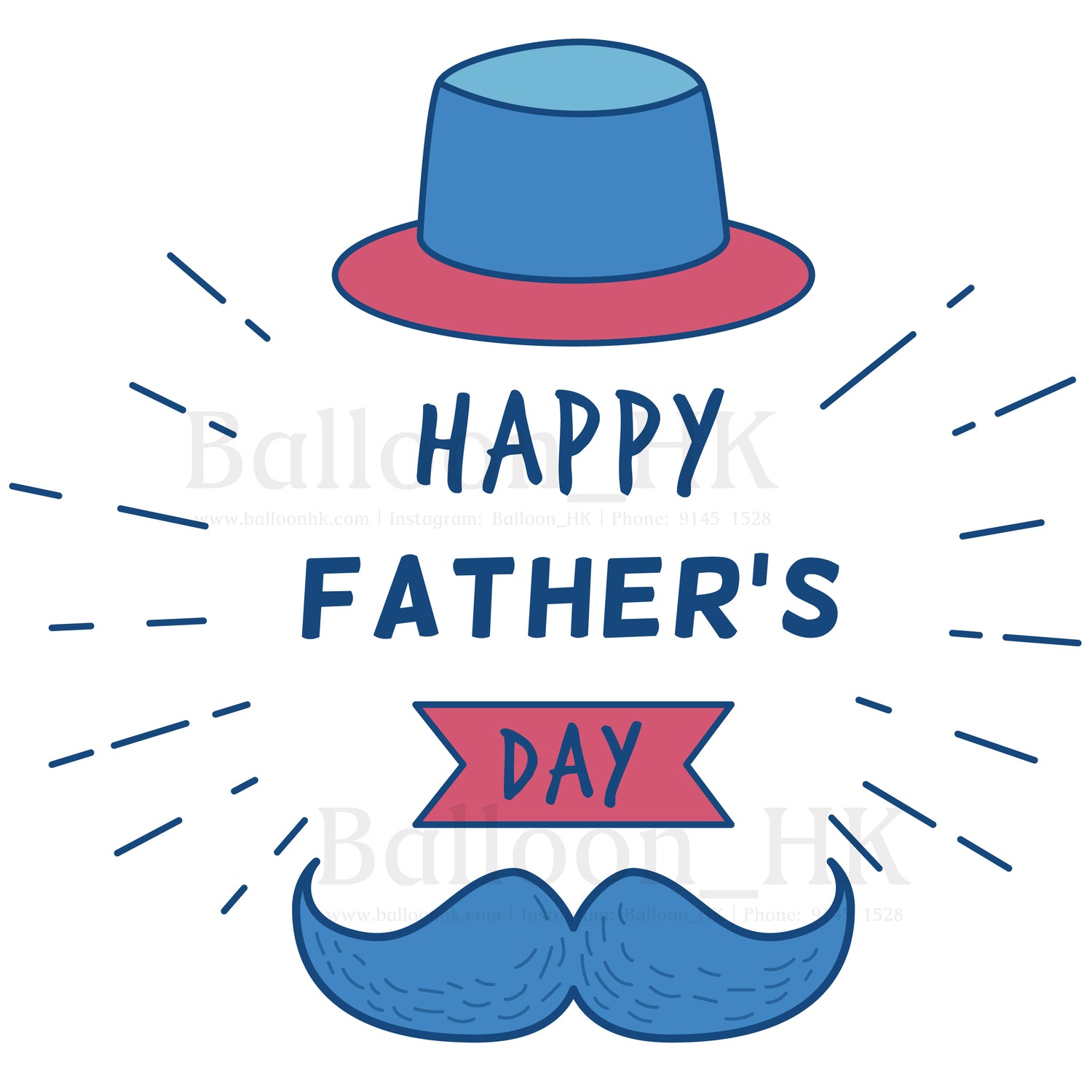 彩印 Template - 父親節
