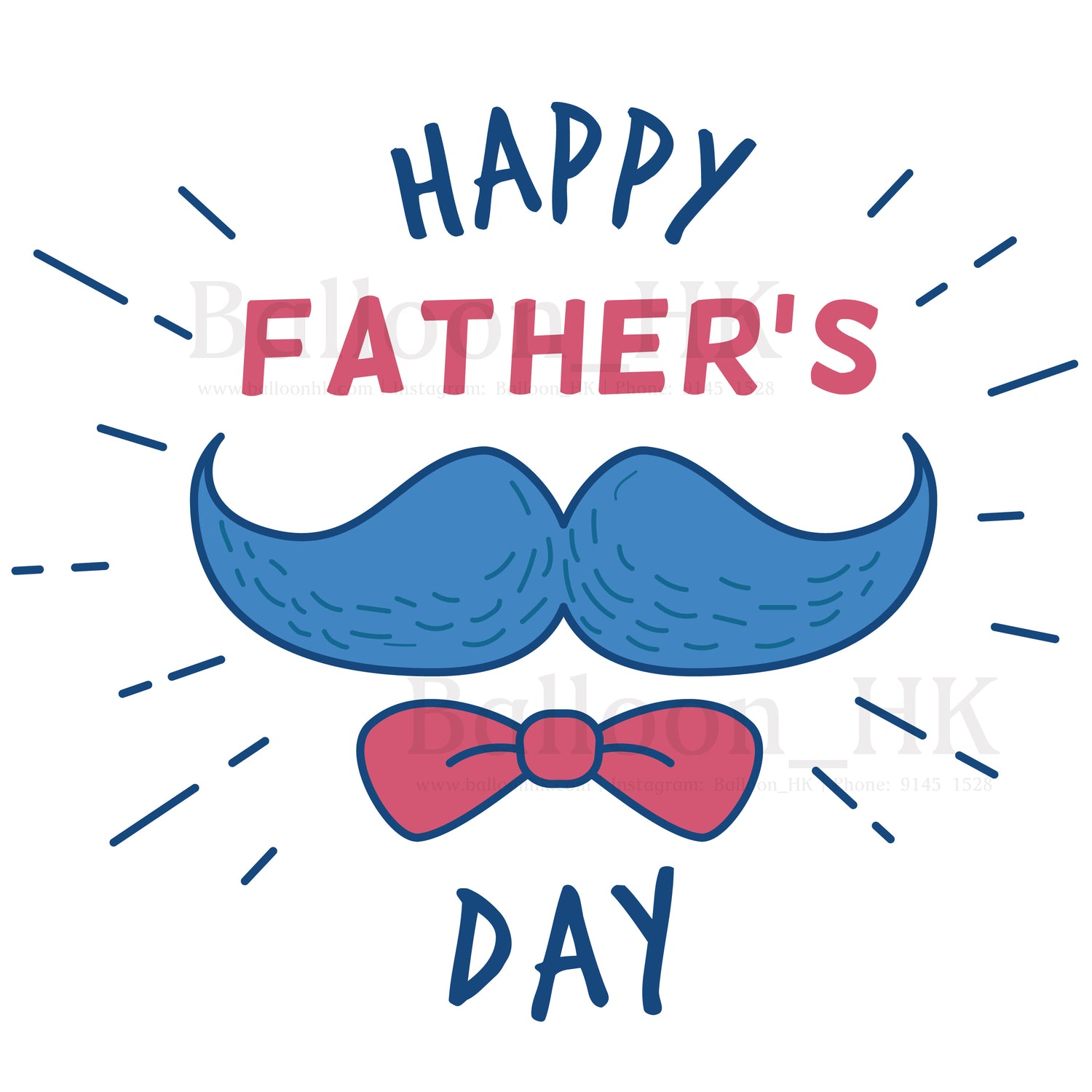 彩印 Template - 父親節