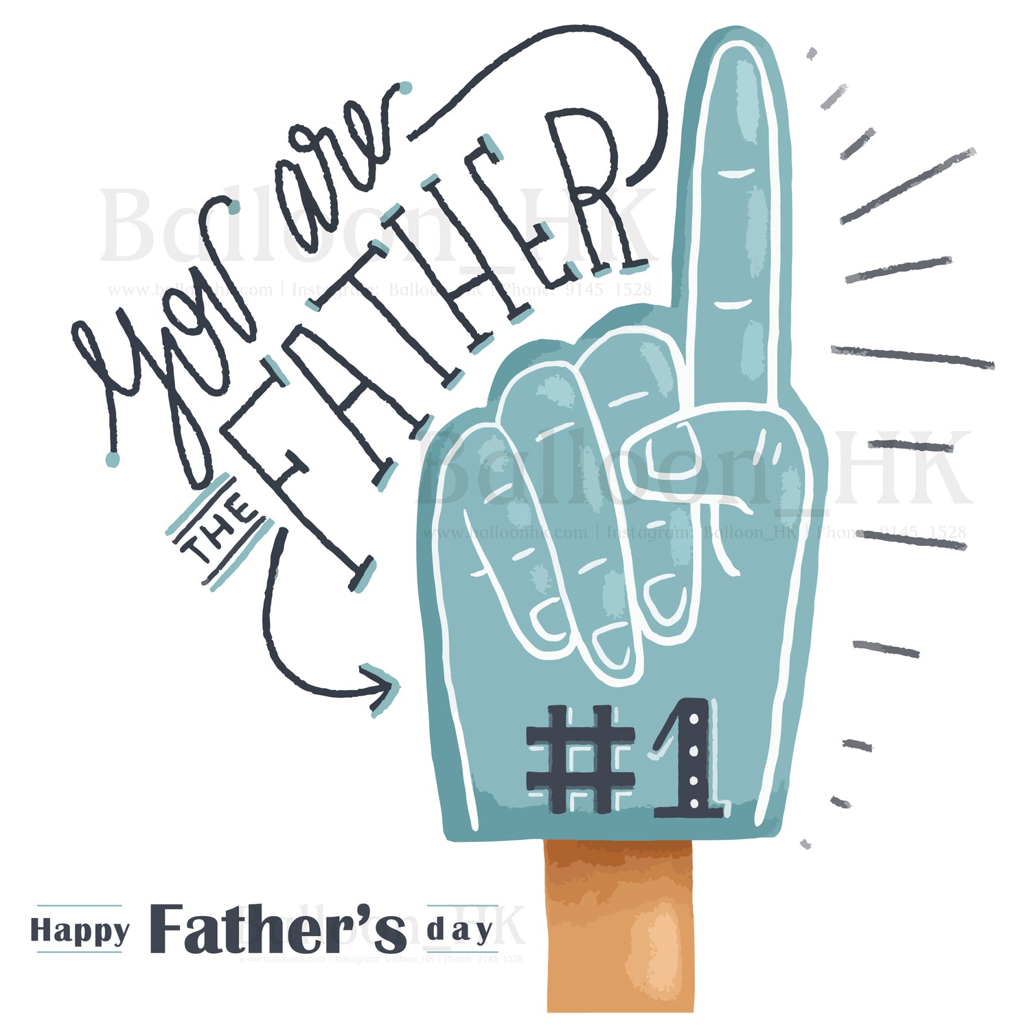 彩印 Template - 父親節