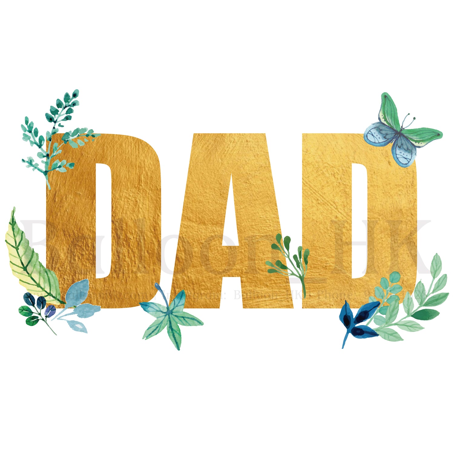 彩印 Template - 父親節