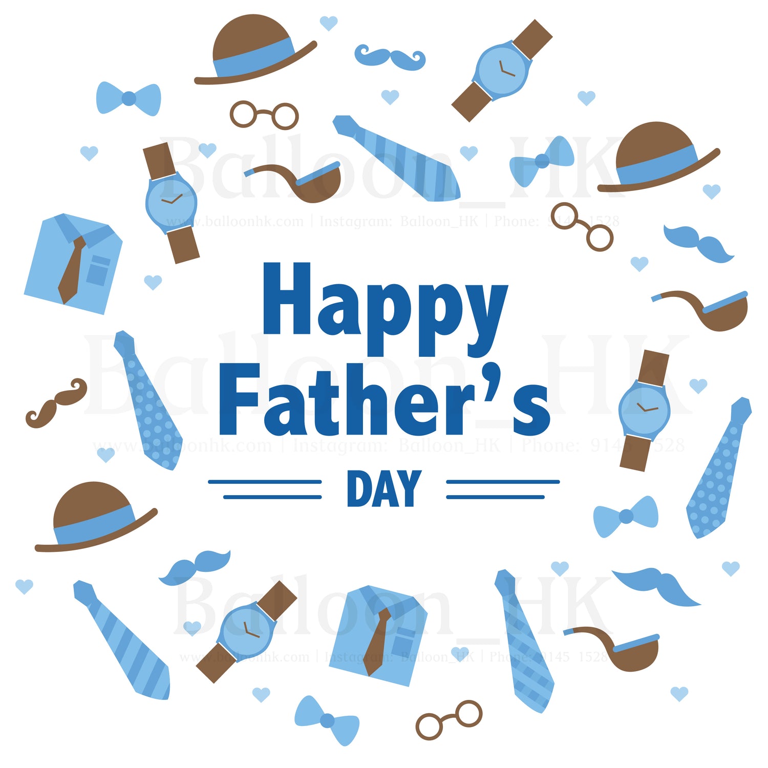 彩印 Template - 父親節