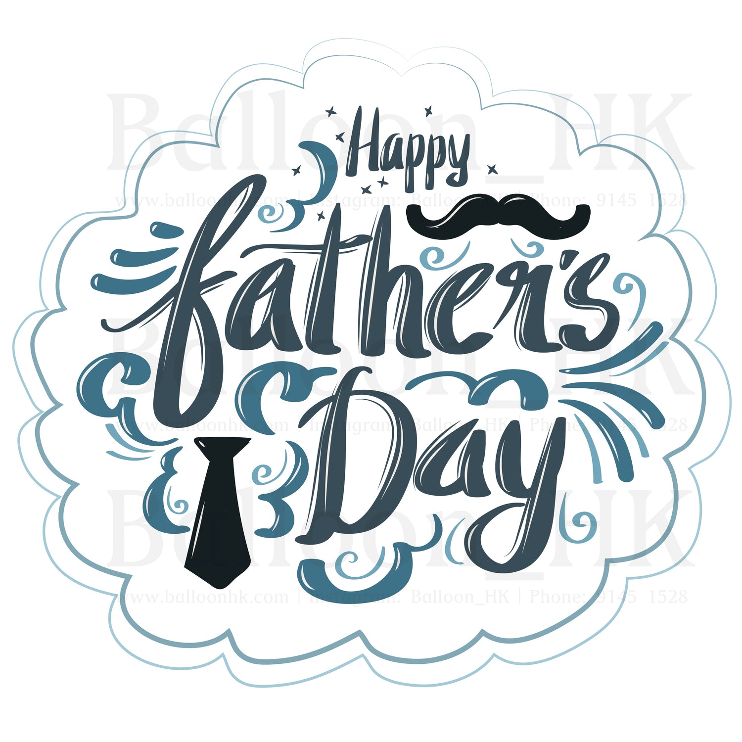 彩印 Template - 父親節