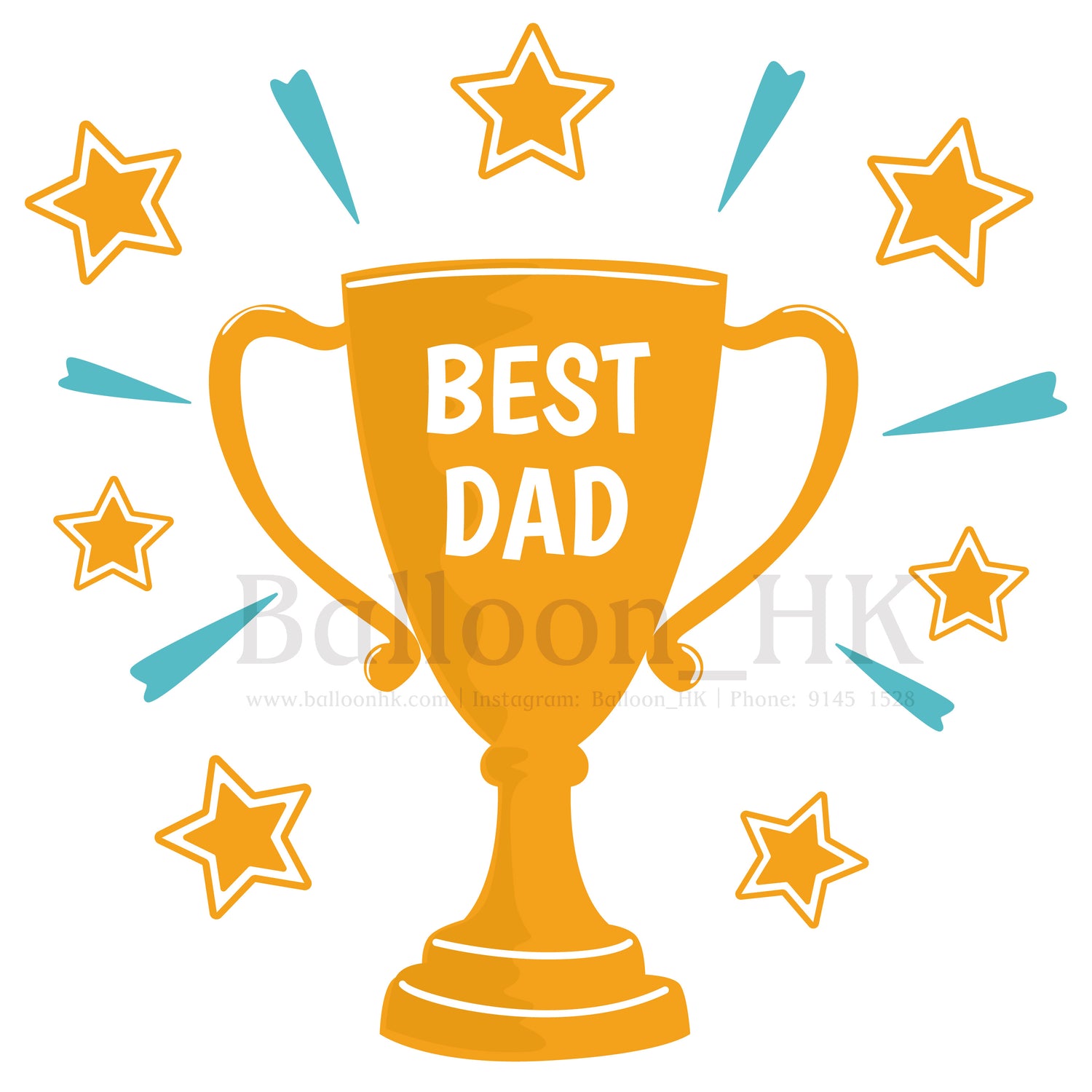 彩印 Template - 父親節