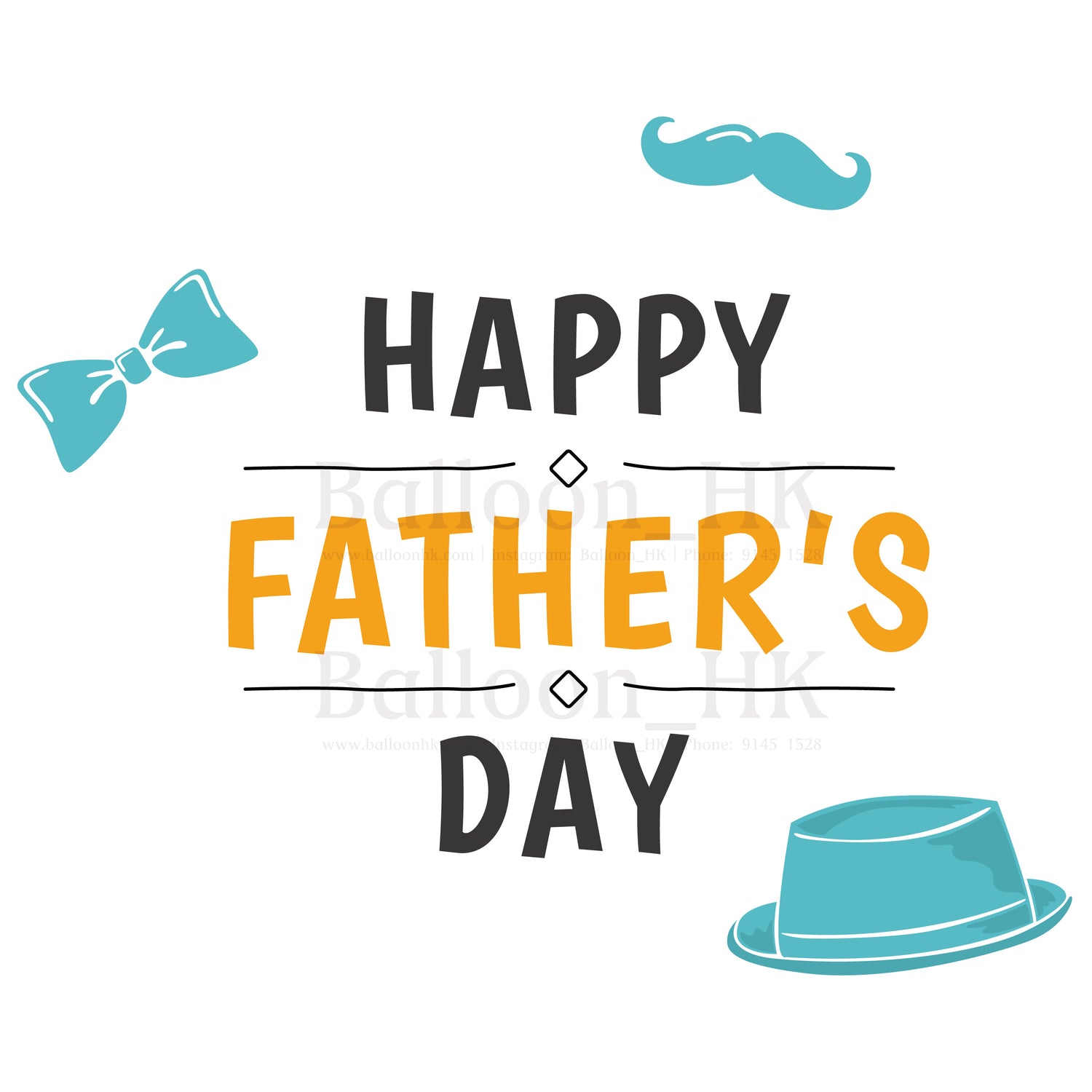 彩印 Template - 父親節