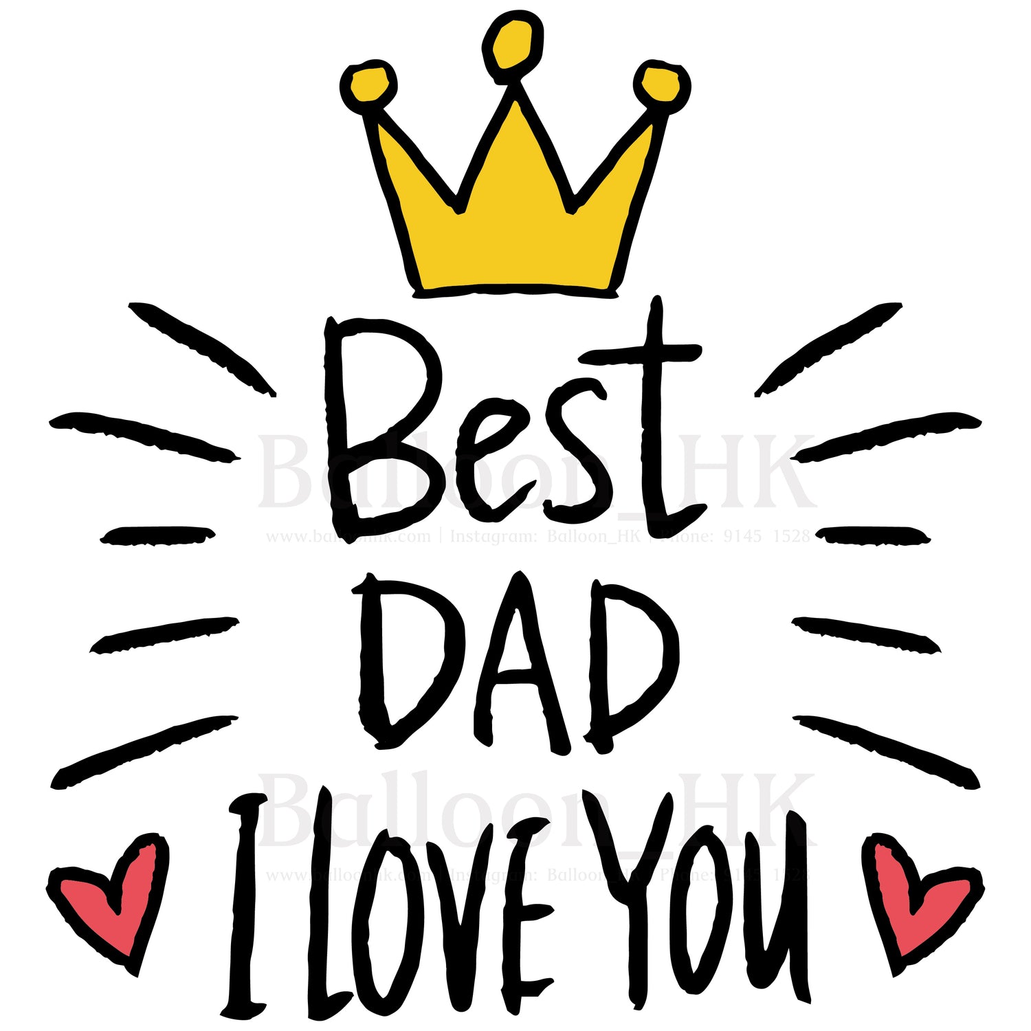 彩印 Template - 父親節