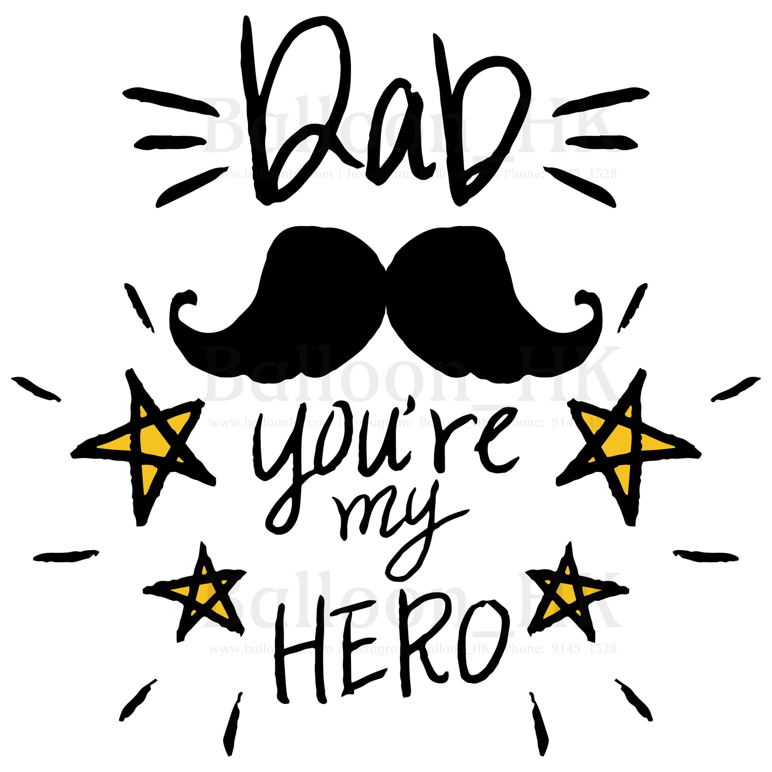 彩印 Template - 父親節