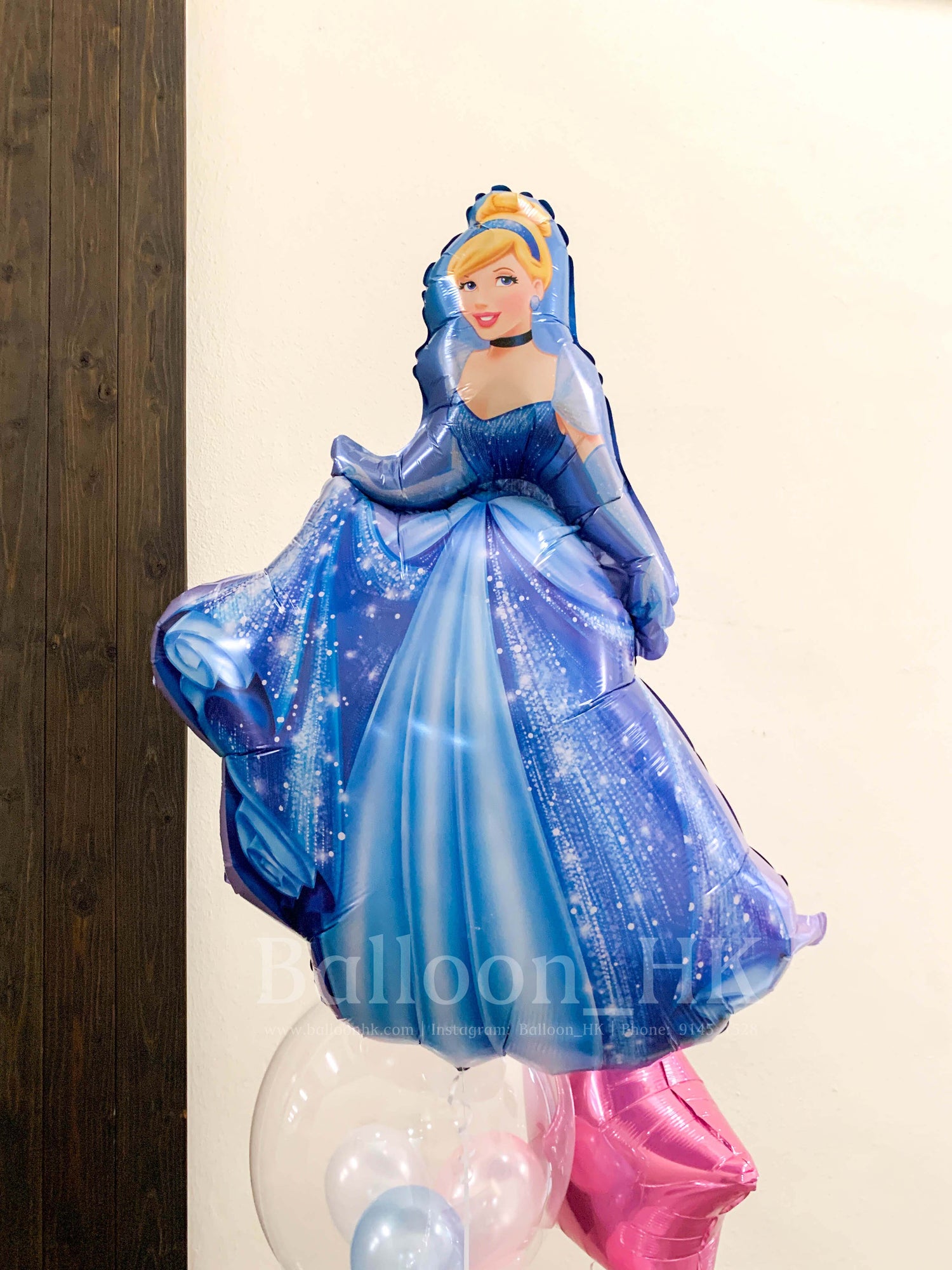 灰姑娘氣球|兒童派對氣球|公主氣球|Balloon HK