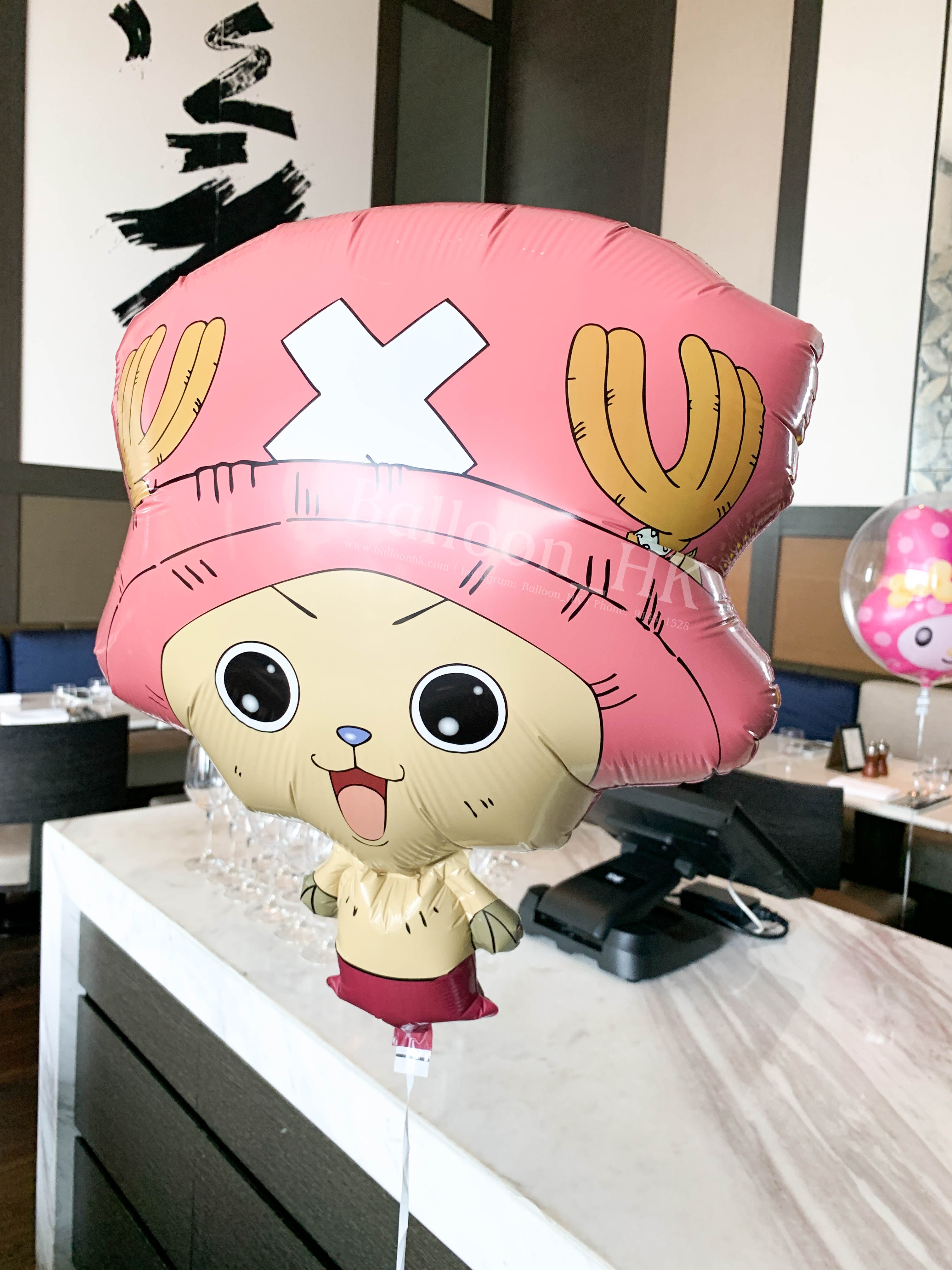 One piece 氣球 |氦氣球|錫紙氣球| BalloonHK