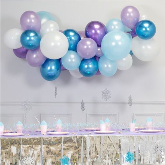 Frozen Balloon Garland | 氣球鏈|氣球花環