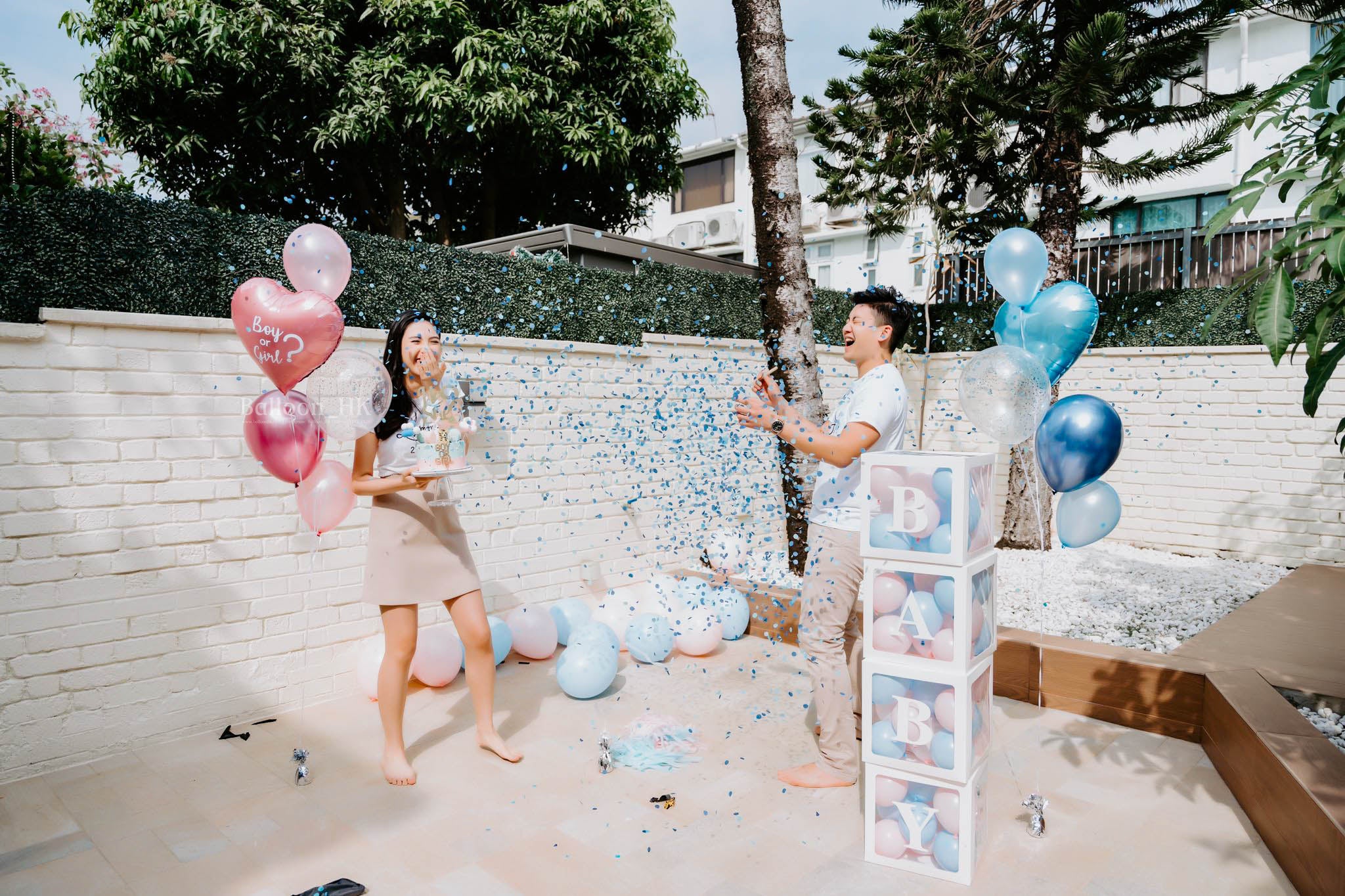 性別揭曉派對 |Gender Reveal Party|Boy or Girl | BalloonHK