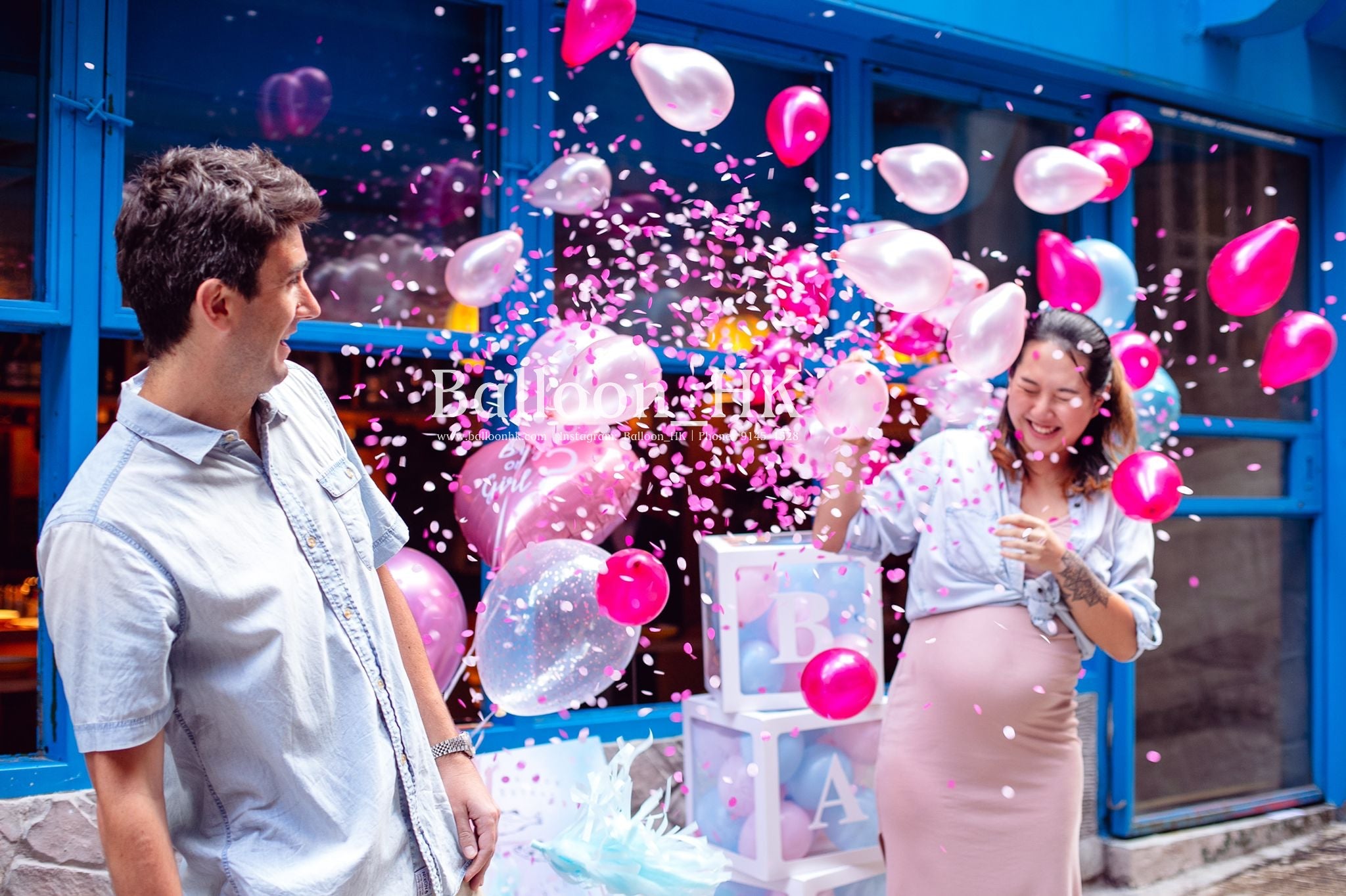 性別揭曉派對 |Gender Reveal Party|Boy or Girl | BalloonHK