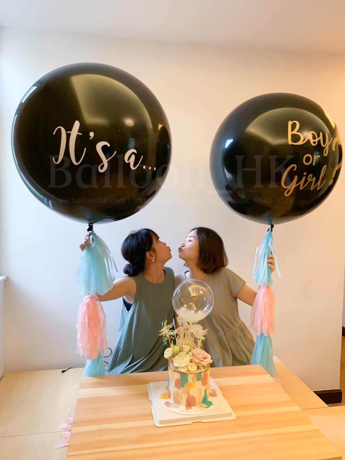 性別揭曉派對 |Gender Reveal Party|Boy or Girl | BalloonHK