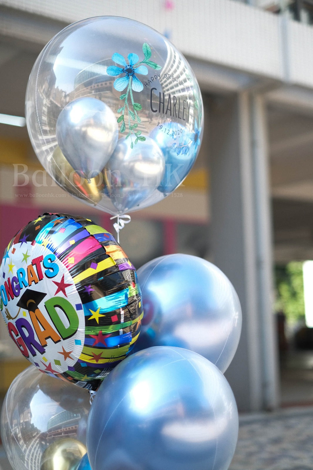 畢業氣球|Message氣球|水晶波中波|BALLOON HK 氣球專門店