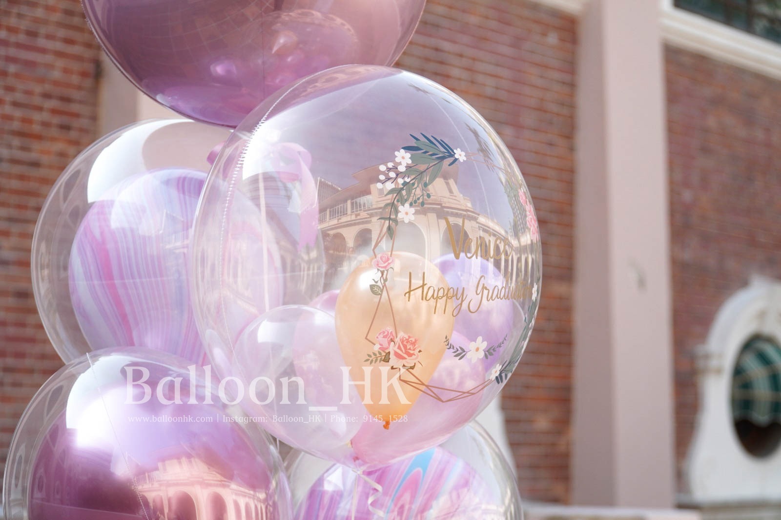畢業氣球|Message氣球|透明波中波|BALLOONHK 氣球專門店