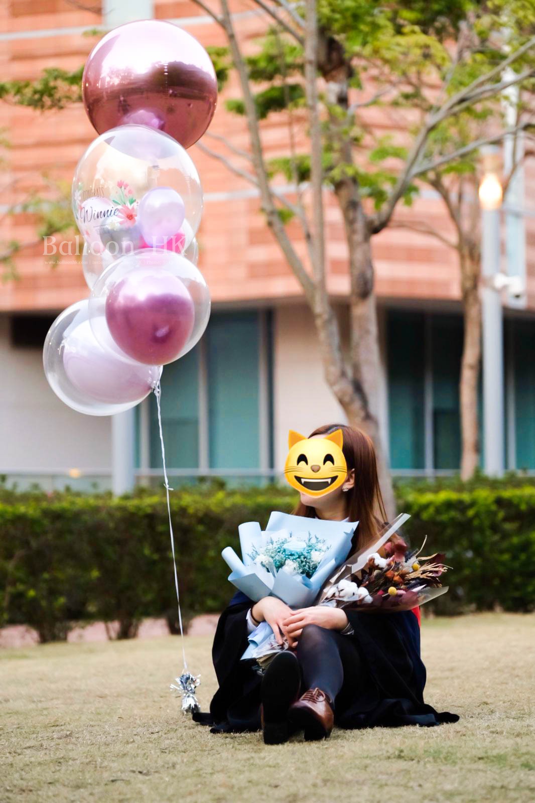 畢業氣球|Message氣球|透明波中波|BALLOON HK 氣球專門店