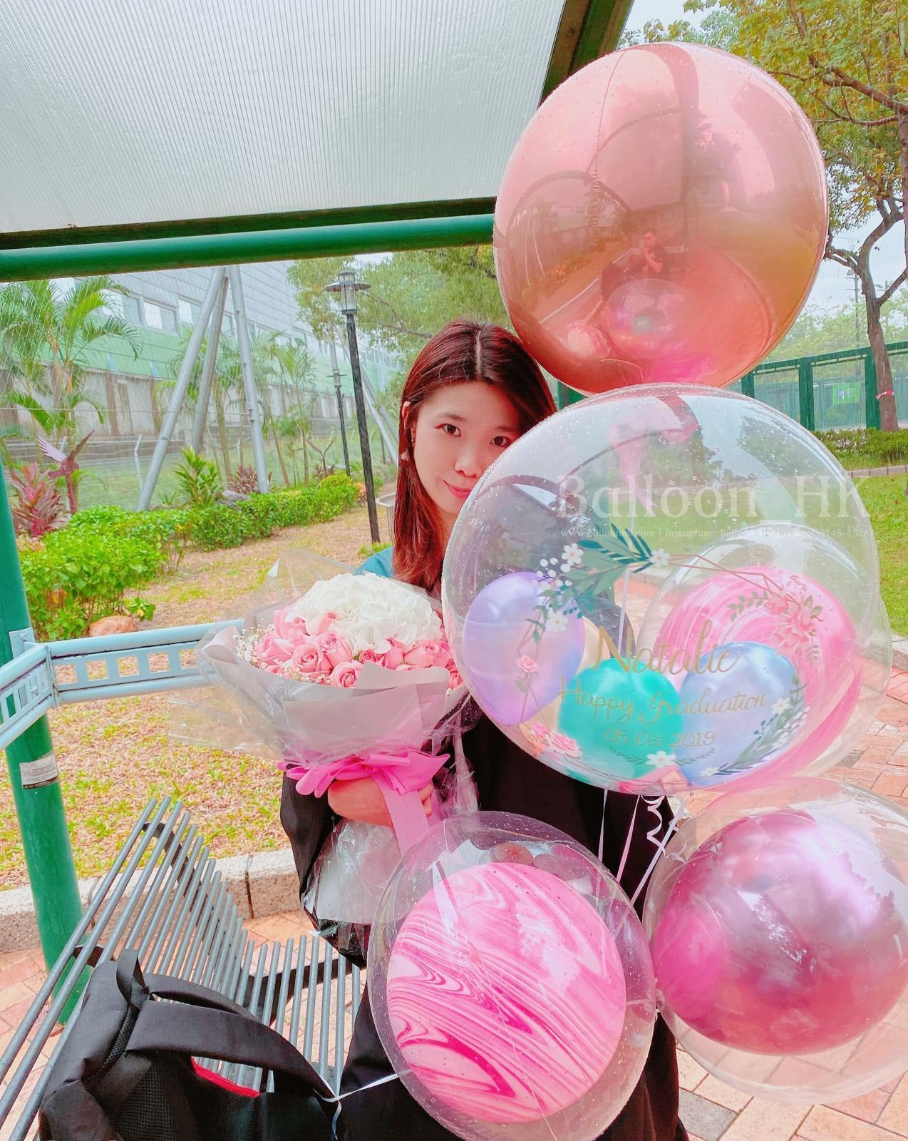 畢業氣球|Message氣球|透明波中波|BALLOONHK 氣球專門店