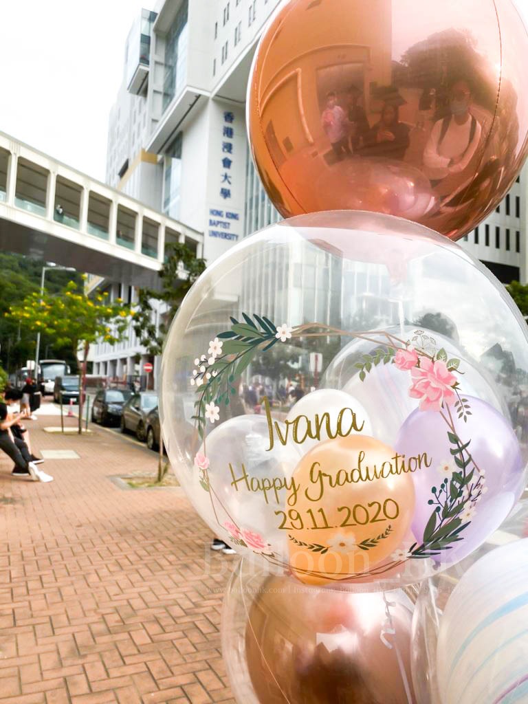 畢業氣球|Message氣球|水晶波中波|BALLOON HK 氣球專門店