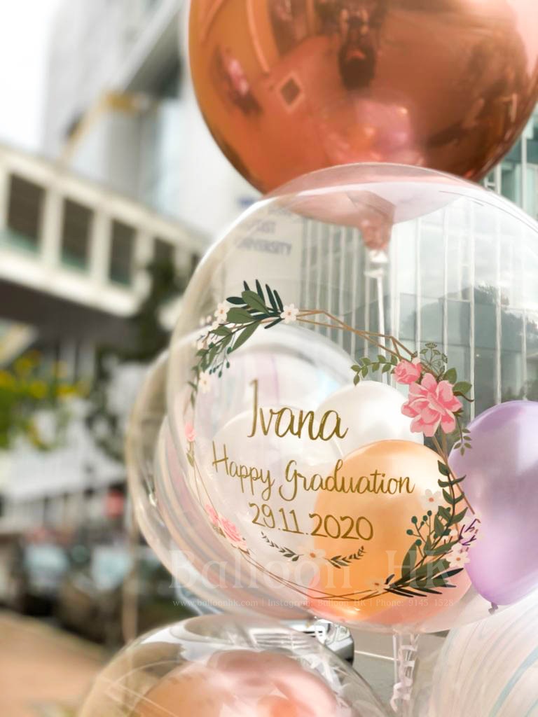 畢業氣球|Message氣球|水晶波中波|BALLOON HK 氣球專門店