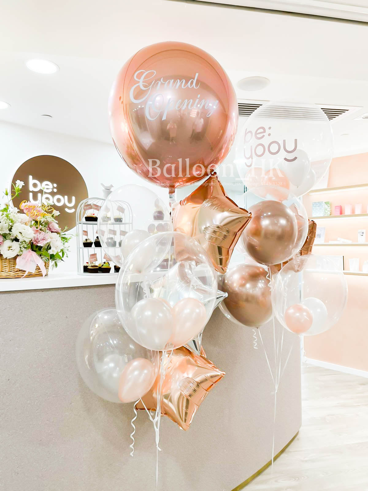 高質感開幕慶典打卡氣球|開張佈置氣球|新店開張| BALLOON HK 氣球專門店