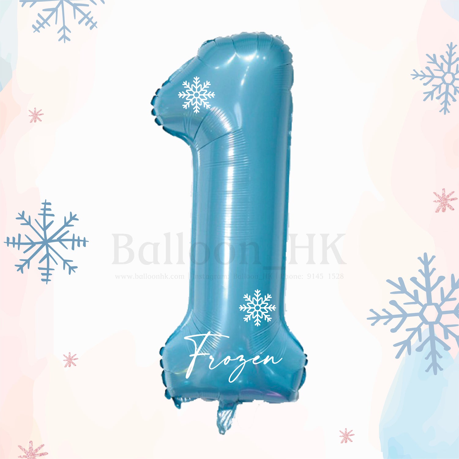 40" 數字 + 雪花 Pattern