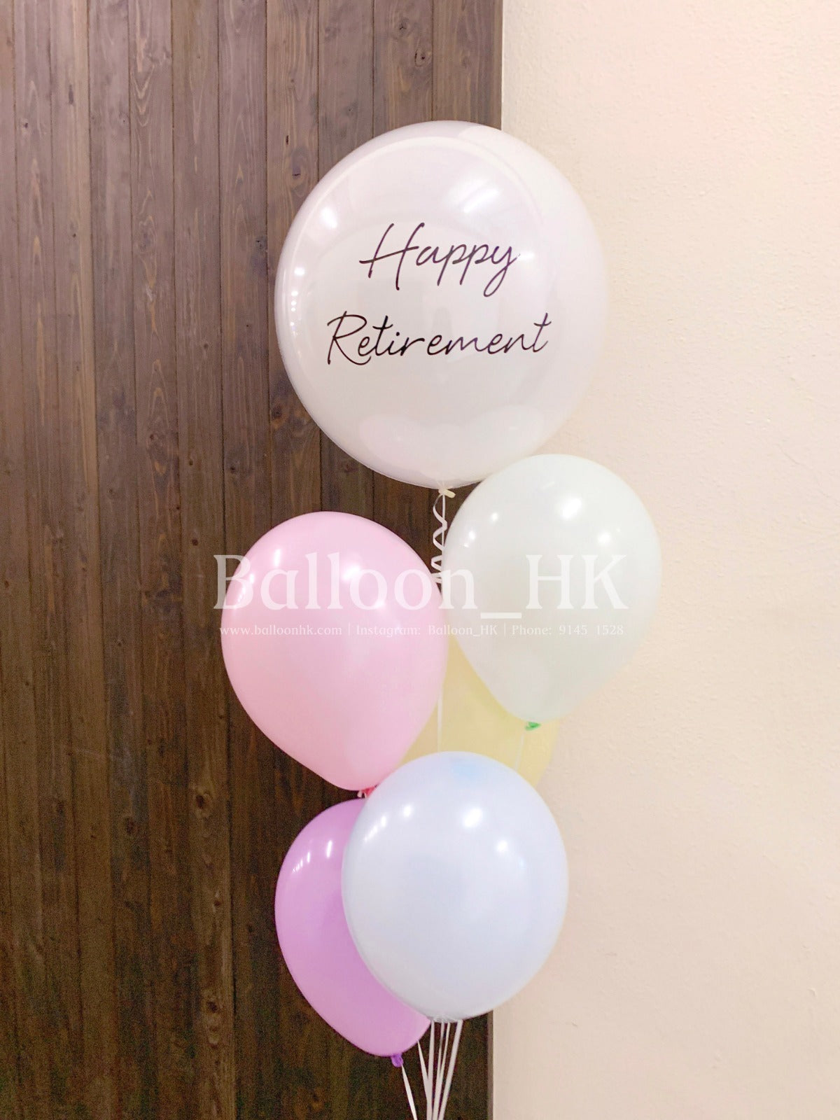 退休氣球|退休禮物|退休慶祝|BALLOONHK 氣球專門店