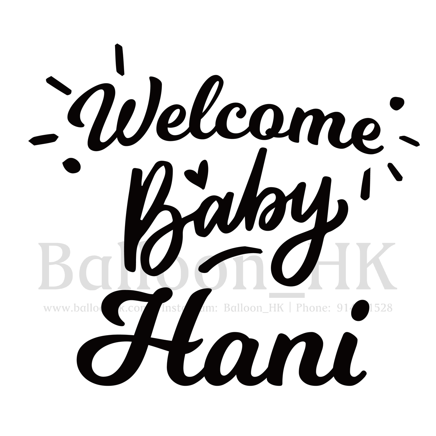 Baby/百日宴 Msg Demo