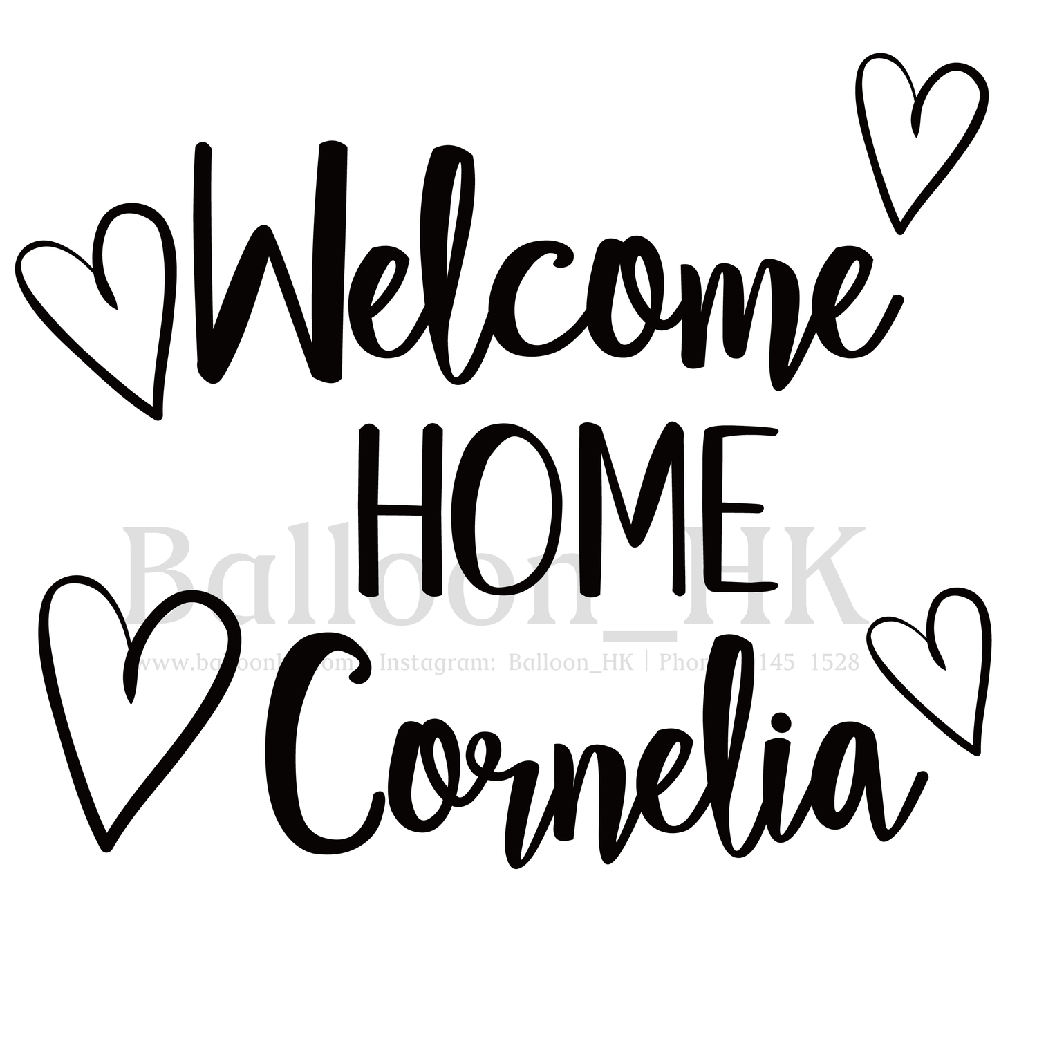 Welcome Home Msg Demo