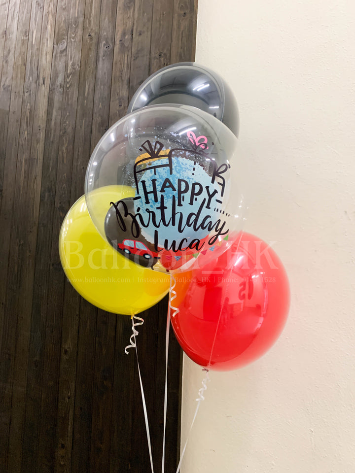 生日氣球束 17 (3天預訂)